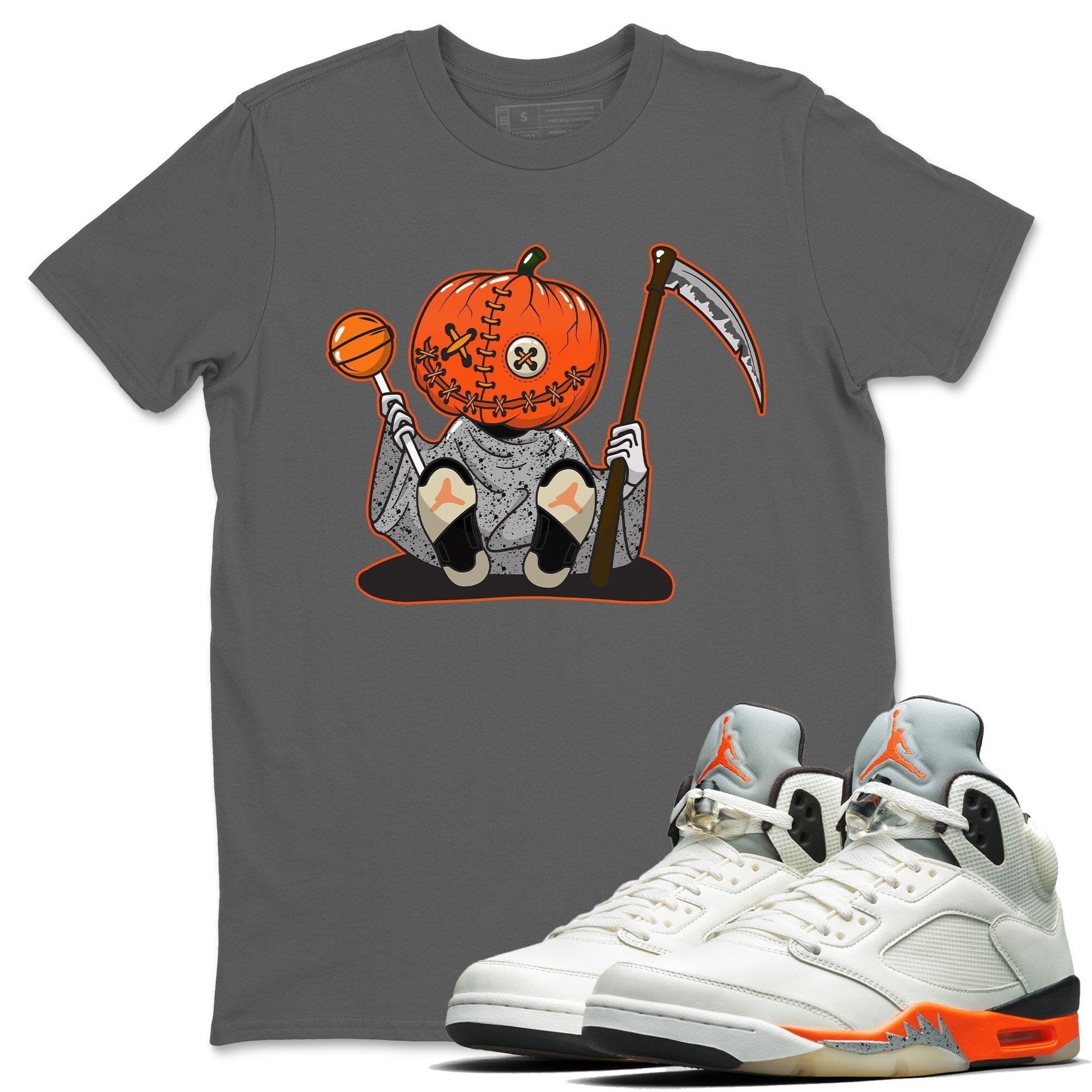 Pumpkin Head Unisex Tops - Air Jordan 5 Shattered Backboard