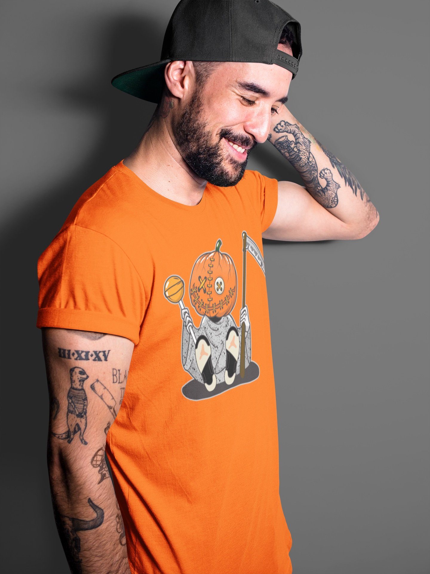 Pumpkin Head Unisex Tops - Air Jordan 5 Shattered Backboard