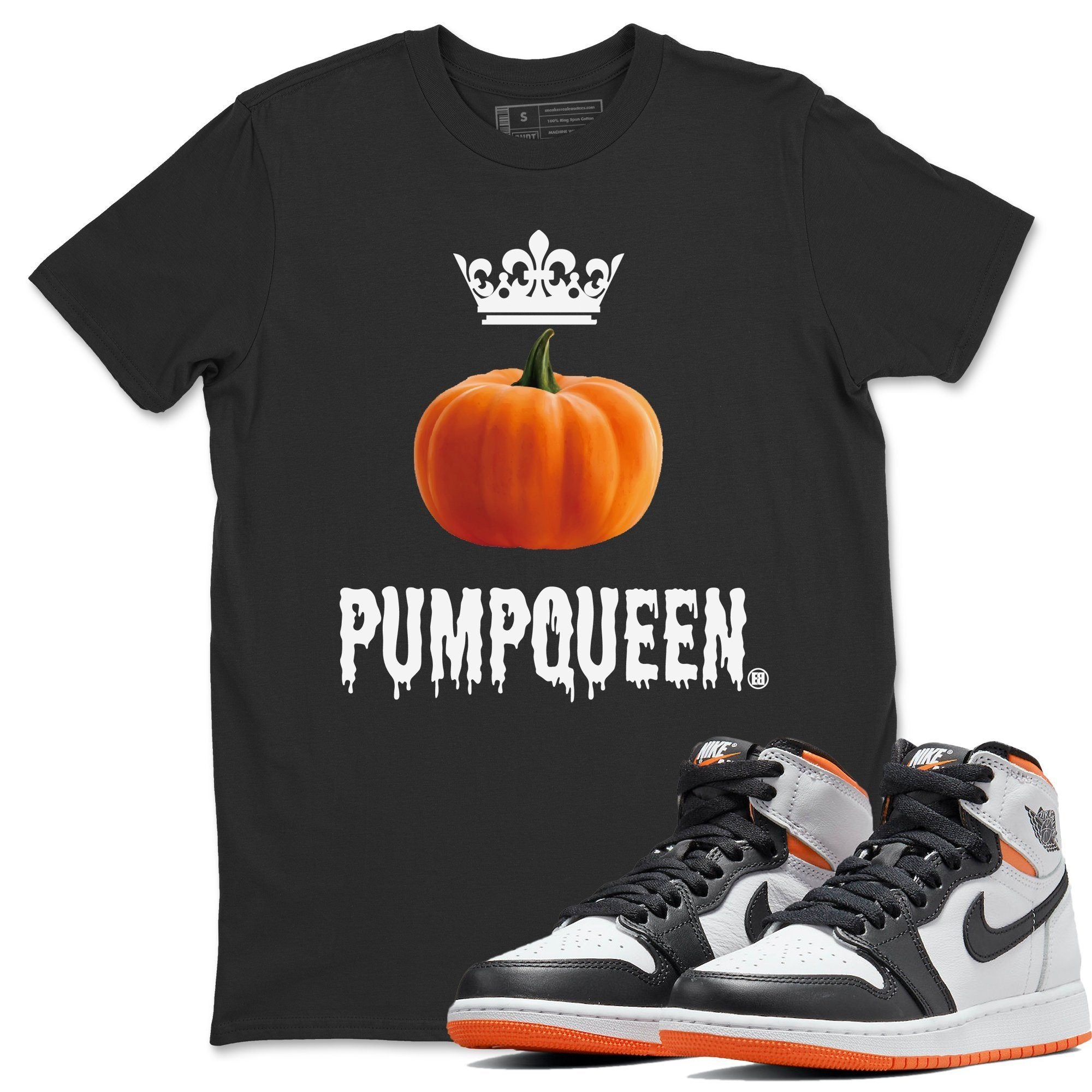 Pumpqueen Unisex Tops - Air Jordan 1 Electro Orange