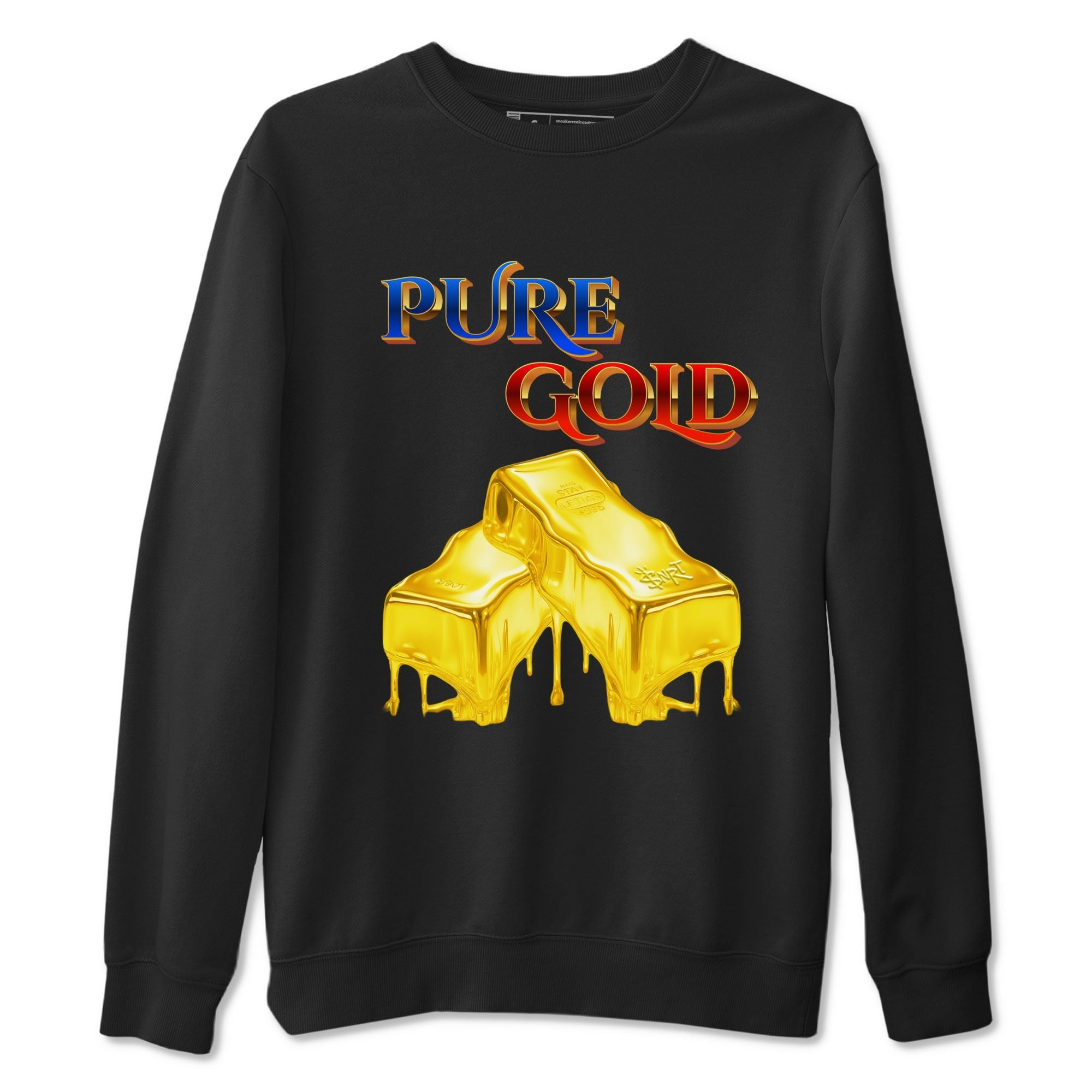 Pure Gold snkmatch Tees - Air Jordan 1 Travis Scott Canary