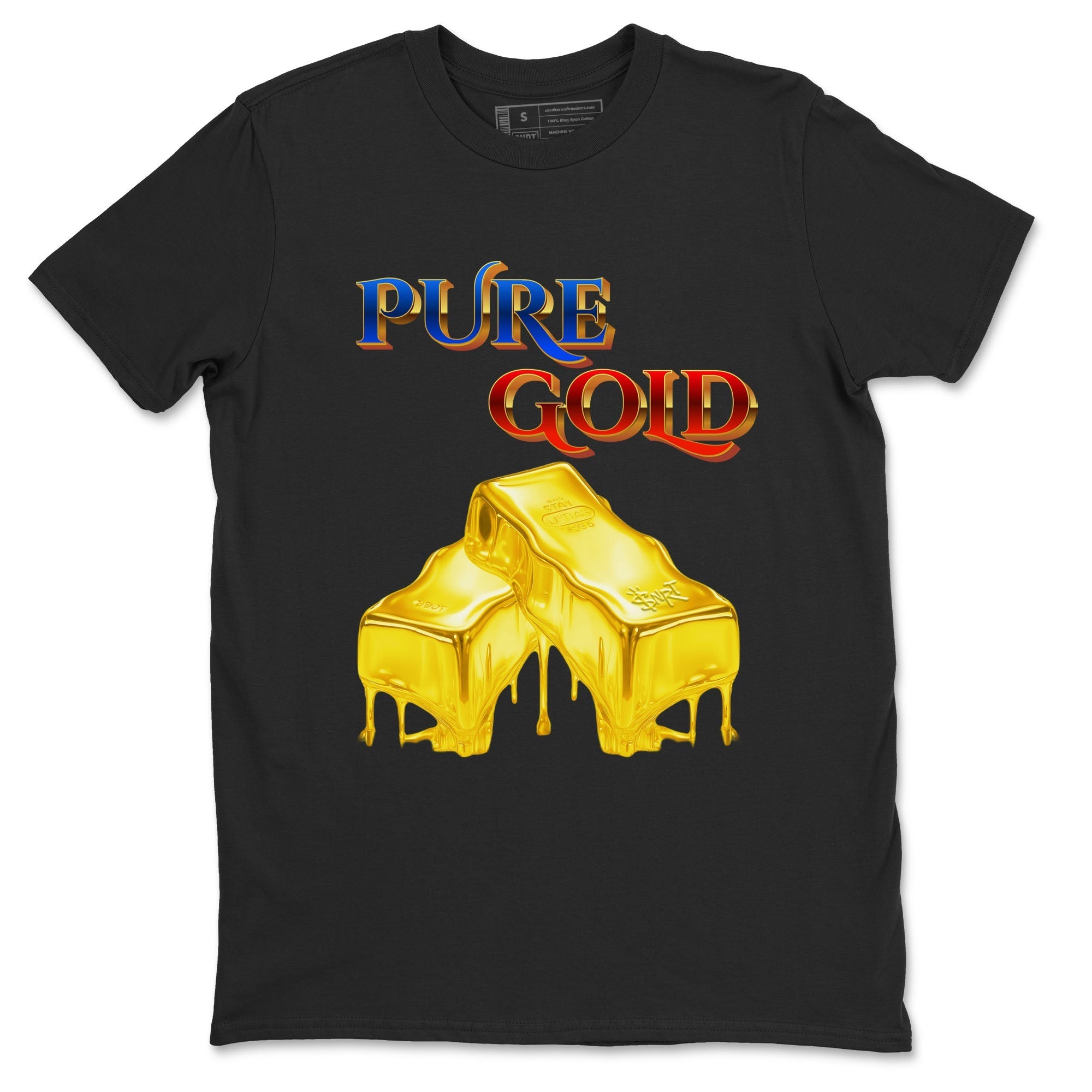 Pure Gold snkmatch Tees - Air Jordan 1 Travis Scott Canary