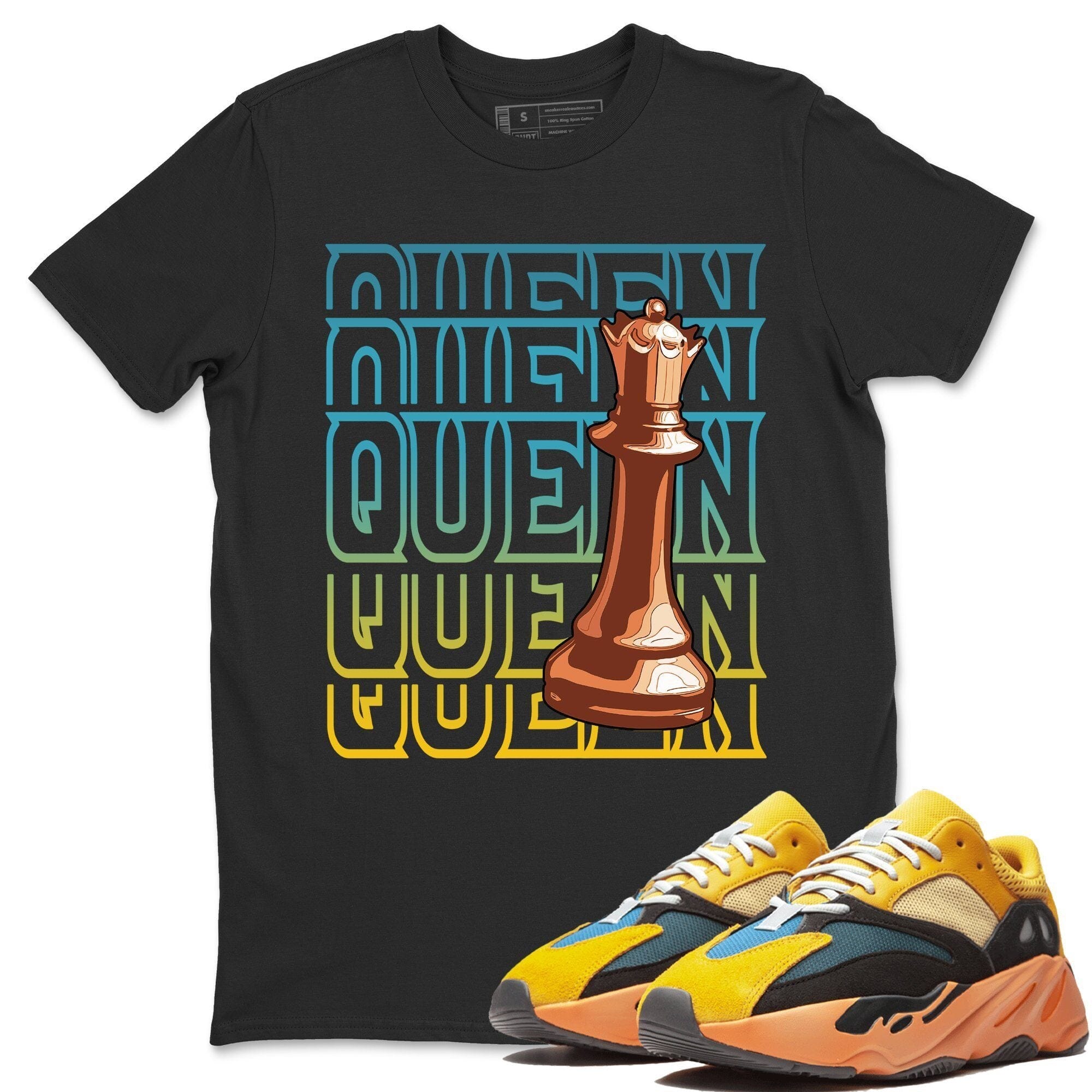 Queen Unisex Tops - Yeezy 700 Sun