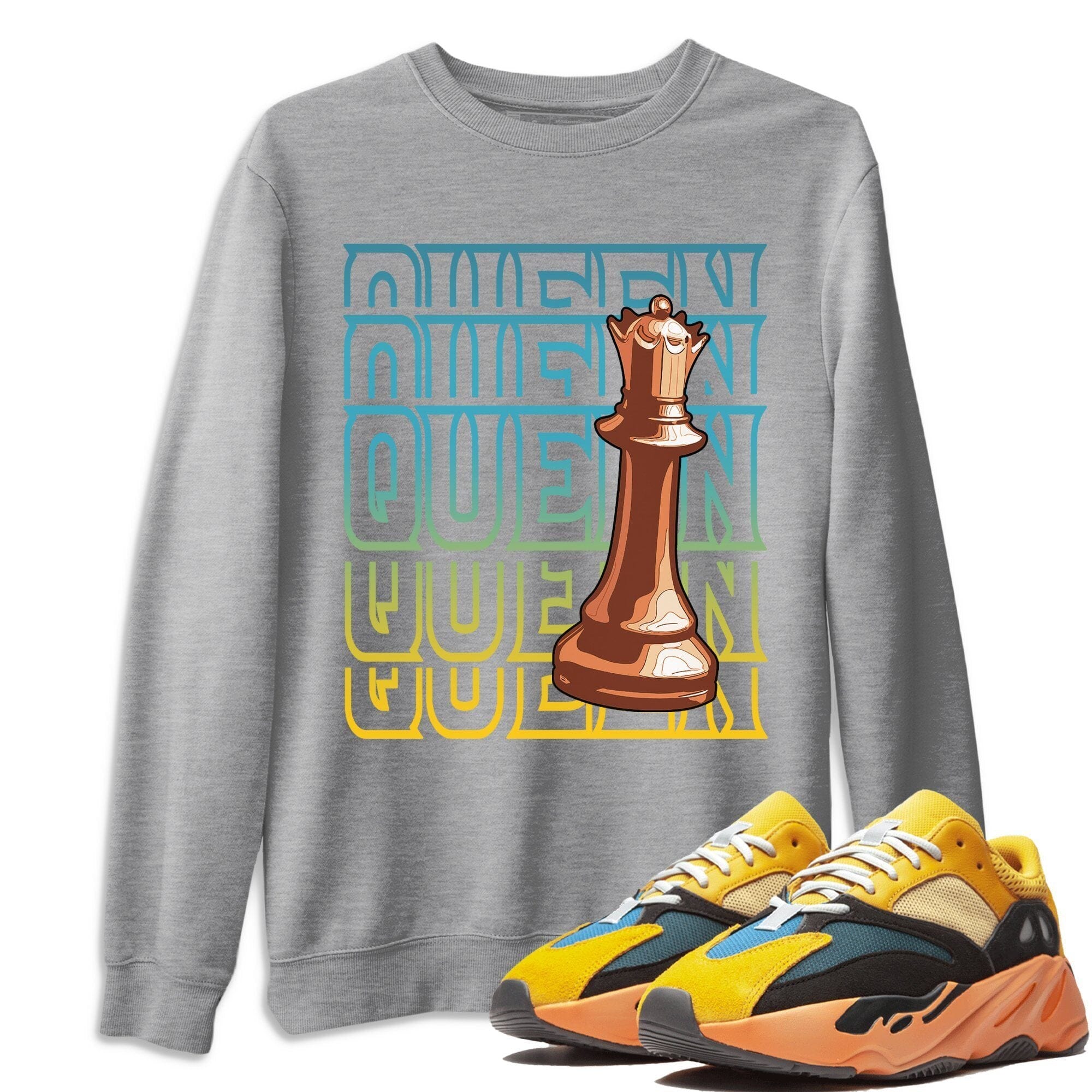 Queen Unisex Tops - Yeezy 700 Sun