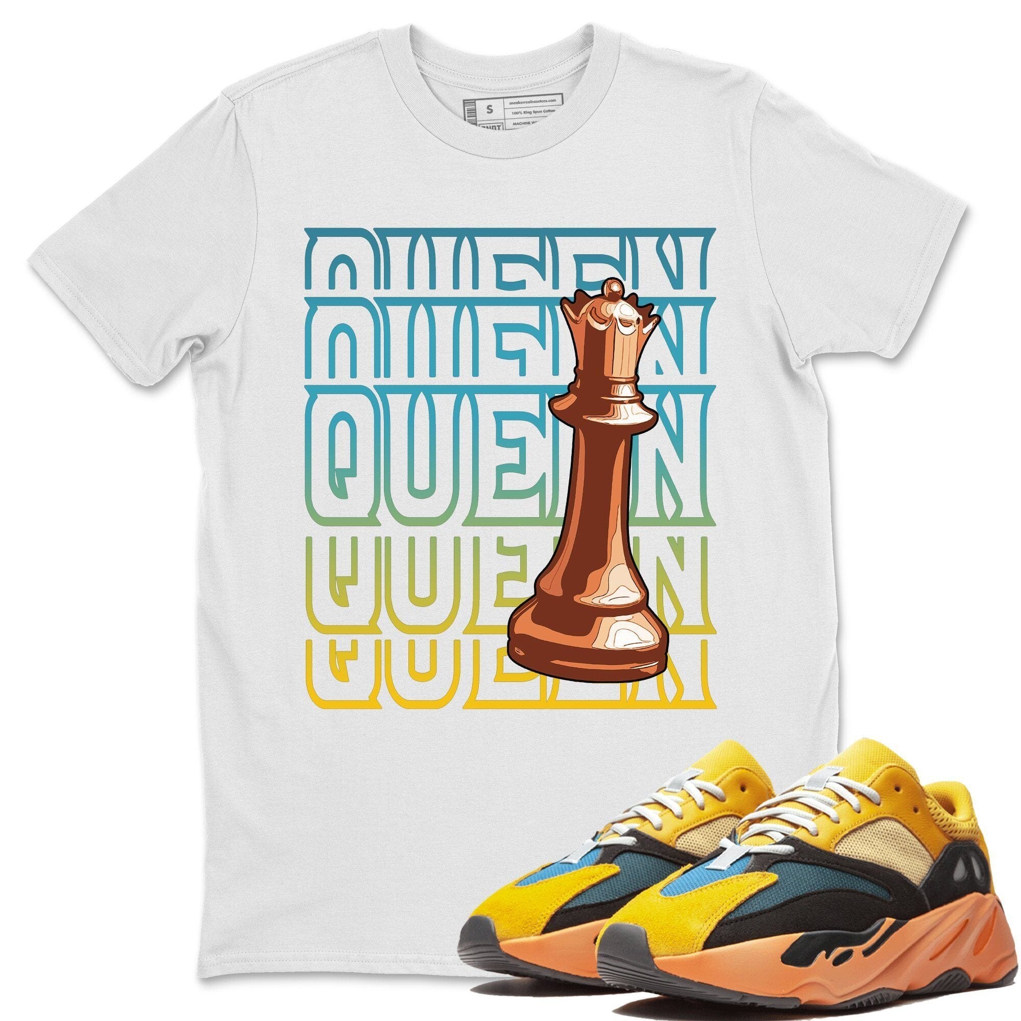 Queen Unisex Tops - Yeezy 700 Sun