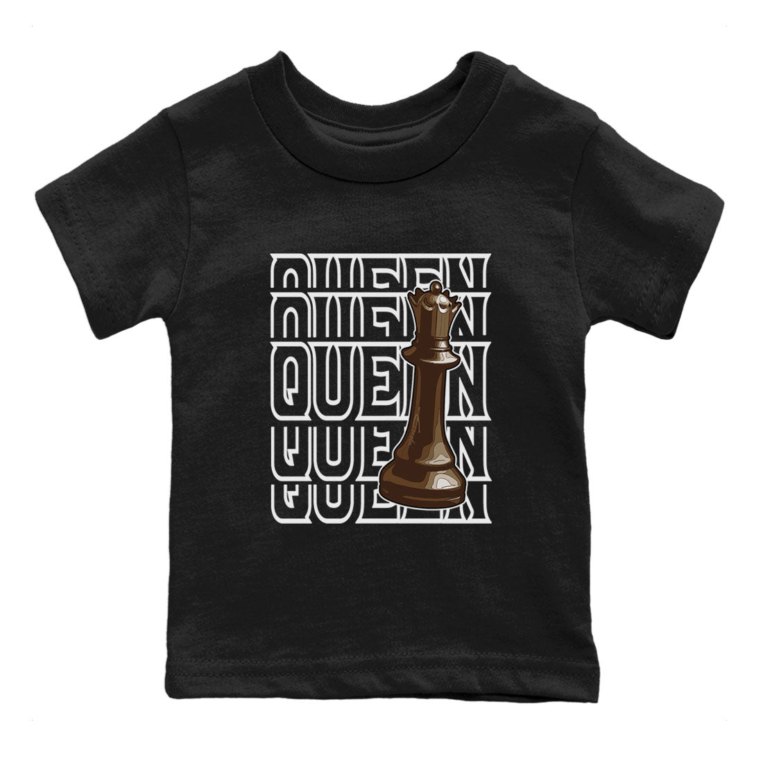 Queen snkmatch Tee Kids - Air Force 1 Chocolate
