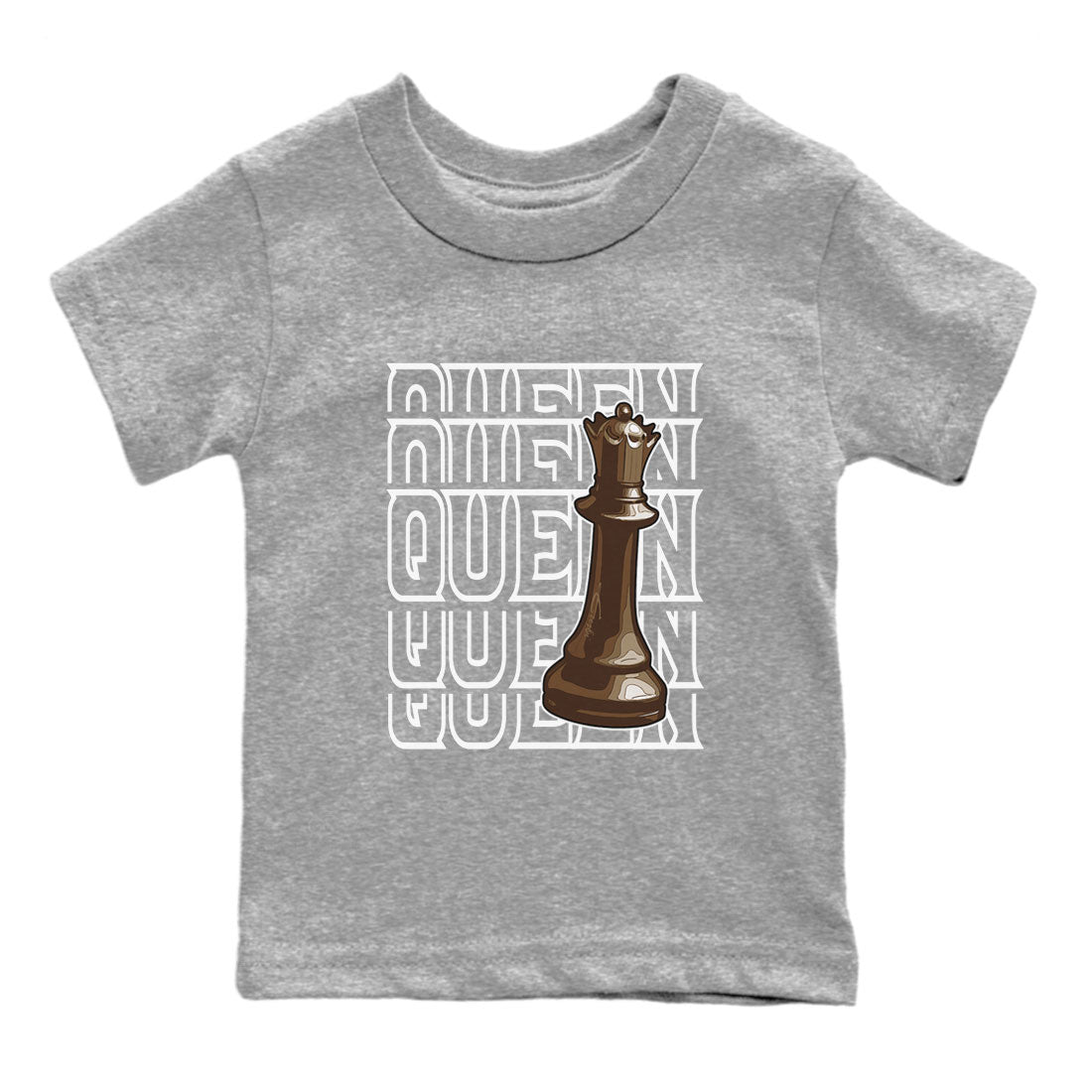 Queen snkmatch Tee Kids - Air Force 1 Chocolate