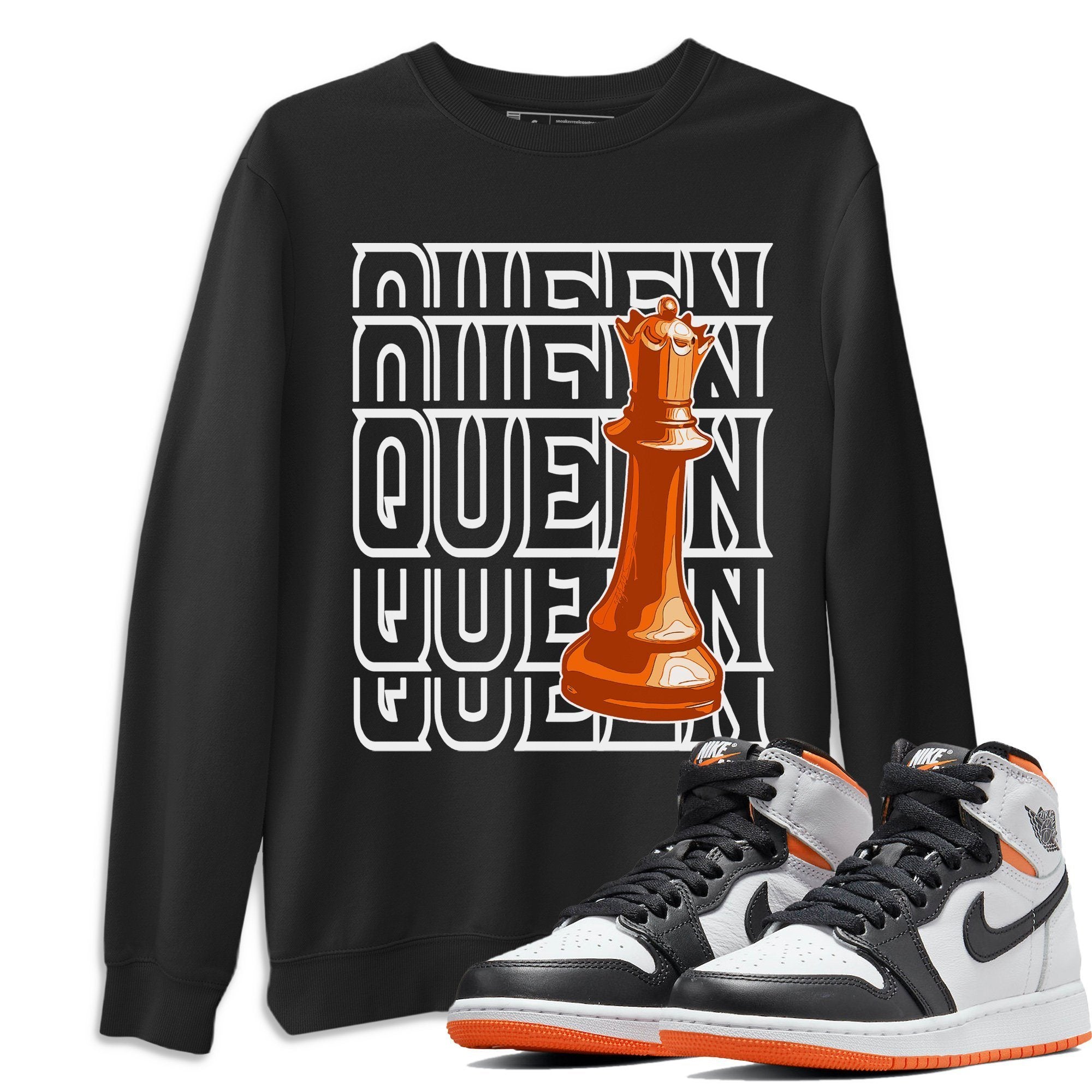 Queen Unisex Tops - Air Jordan 1 Electro Orange