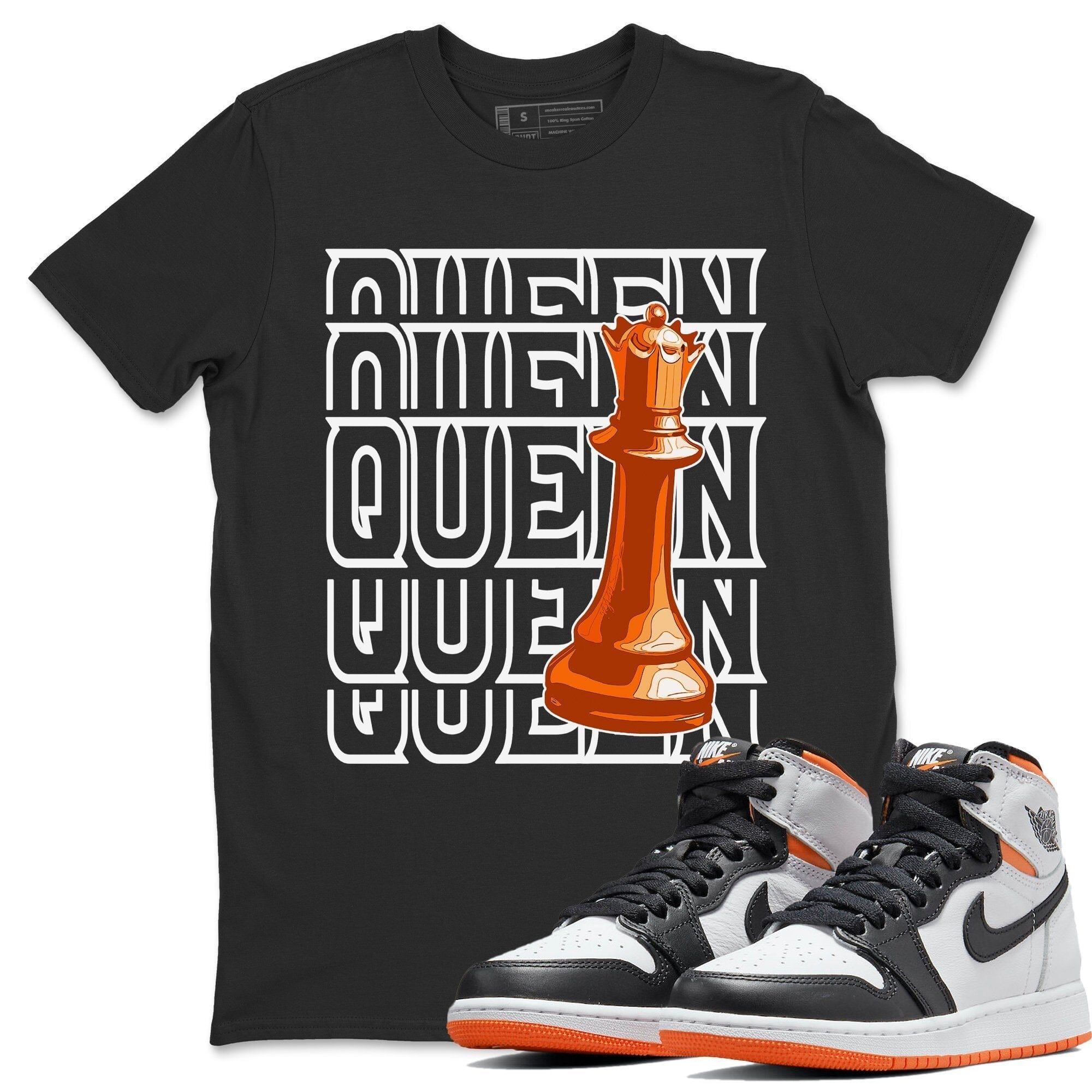 Queen Unisex Tops - Air Jordan 1 Electro Orange
