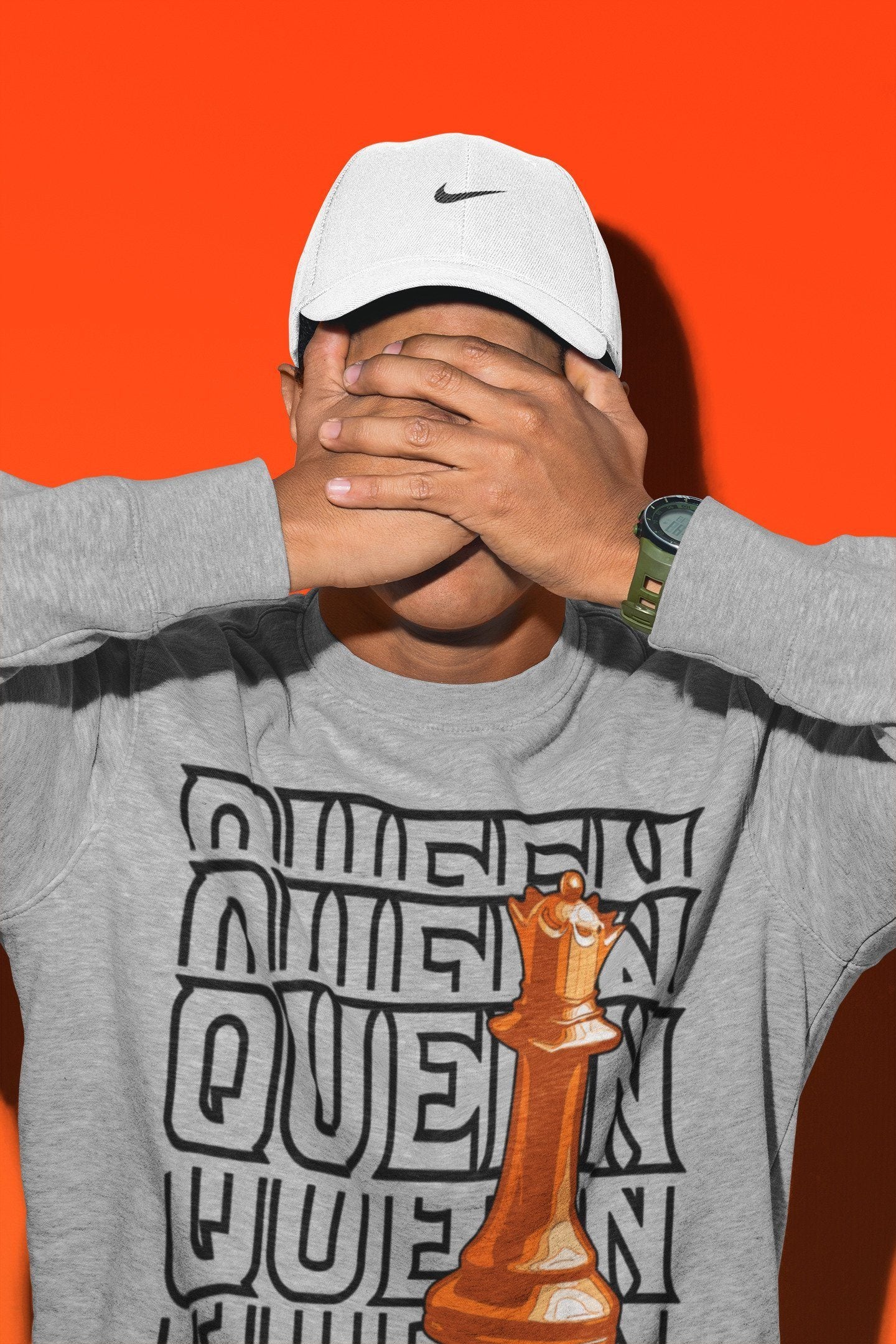 Queen Unisex Tops - Air Jordan 1 Electro Orange