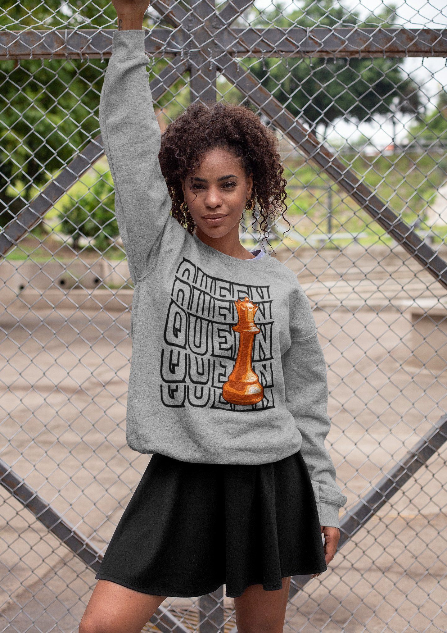 Queen Unisex Tops - Air Jordan 1 Electro Orange