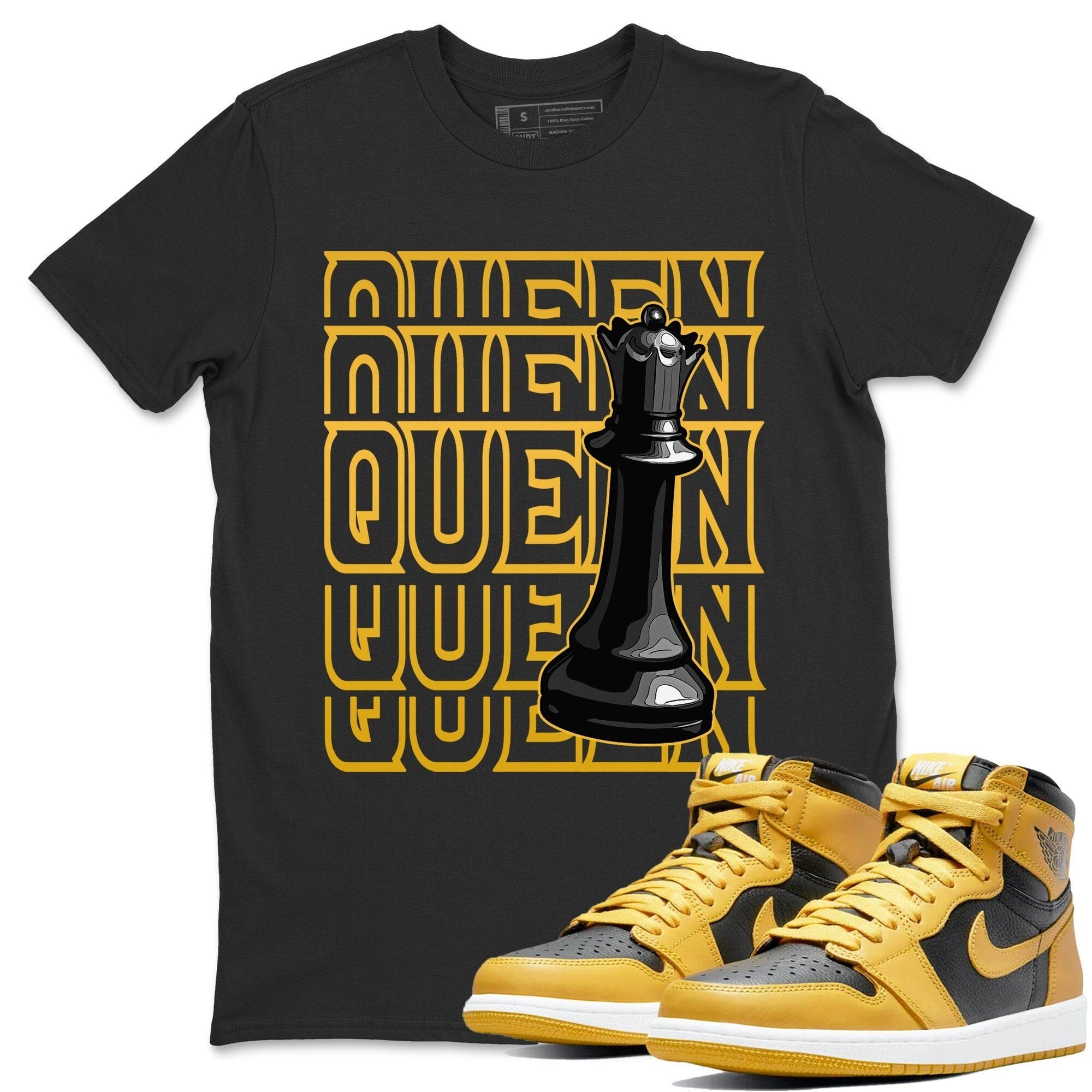 Queen Unisex Tops - Air Jordan 1 Pollen
