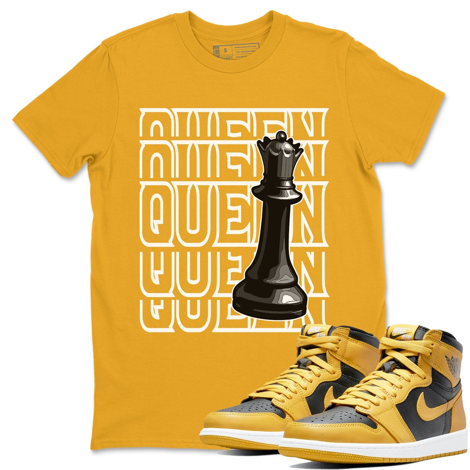 Queen Unisex Tops - Air Jordan 1 Pollen