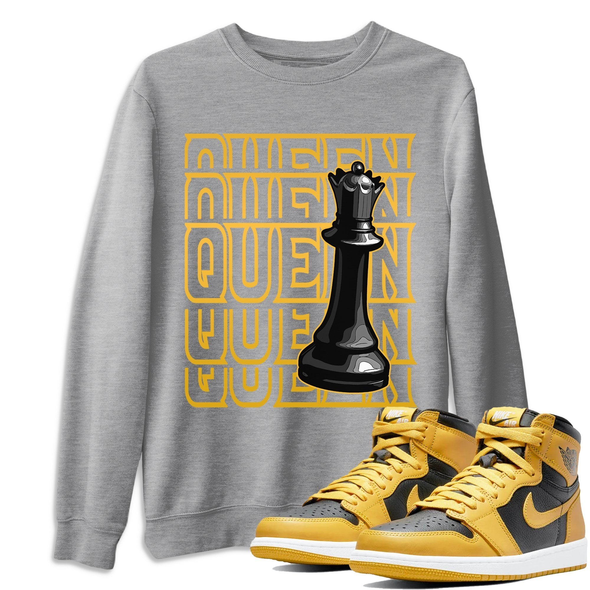 Queen Unisex Tops - Air Jordan 1 Pollen