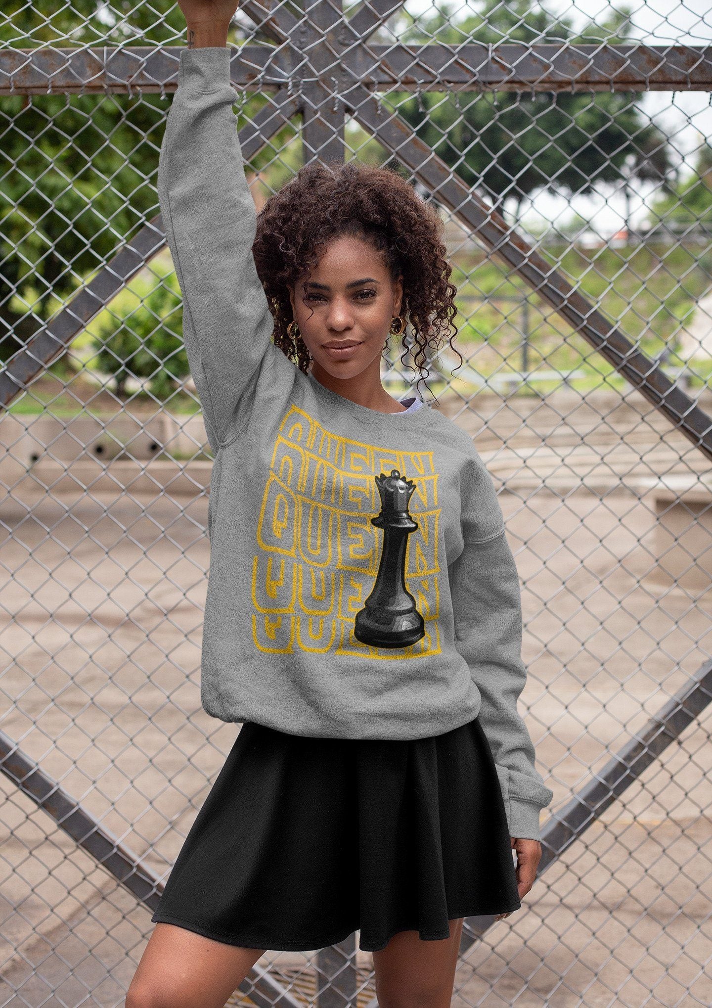 Queen Unisex Tops - Air Jordan 1 Pollen