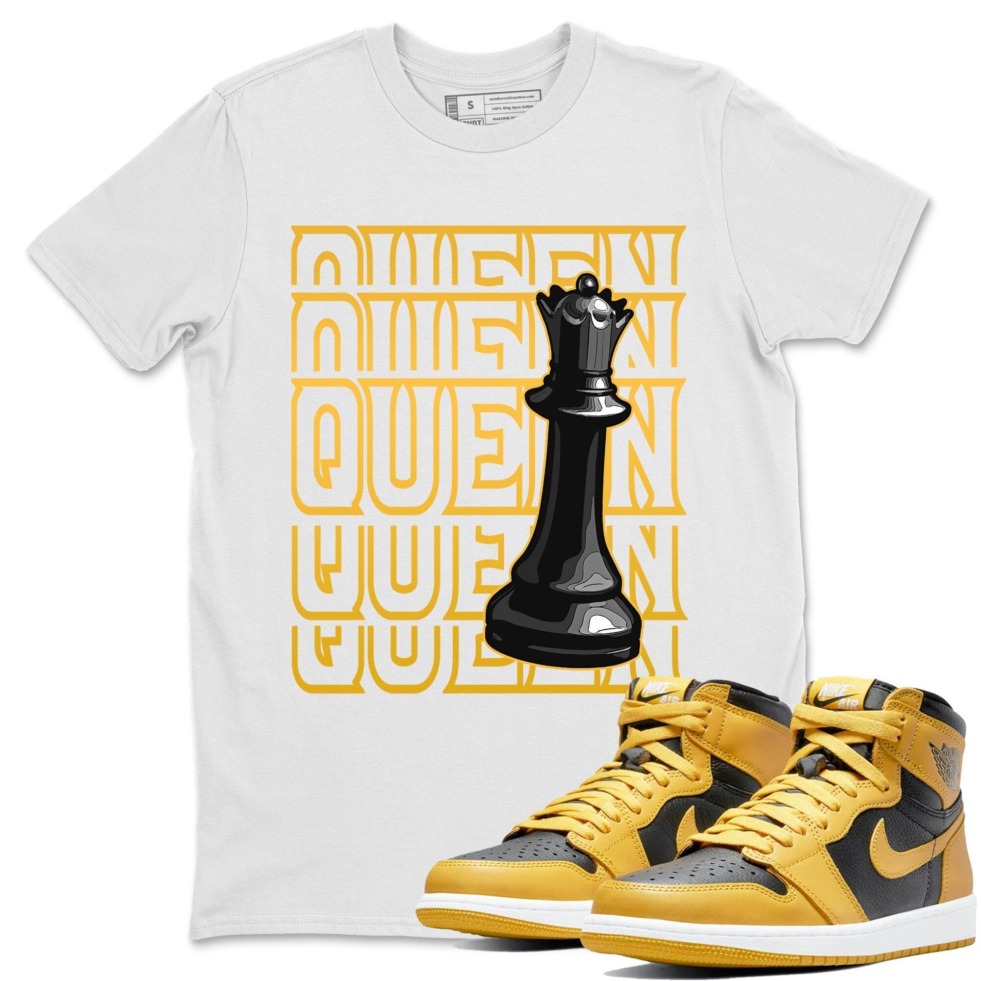 Queen Unisex Tops - Air Jordan 1 Pollen