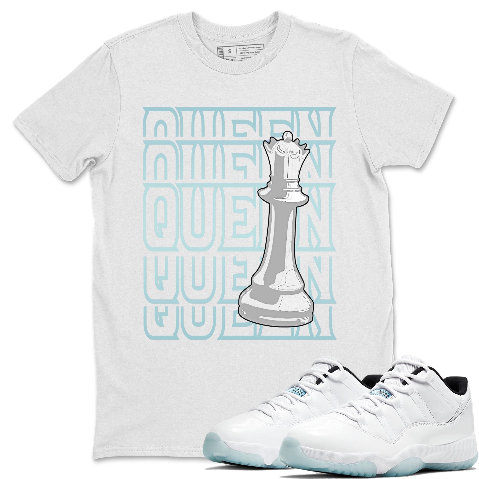 Queen Unisex Tops - Air Jordan 11 Legend Blue