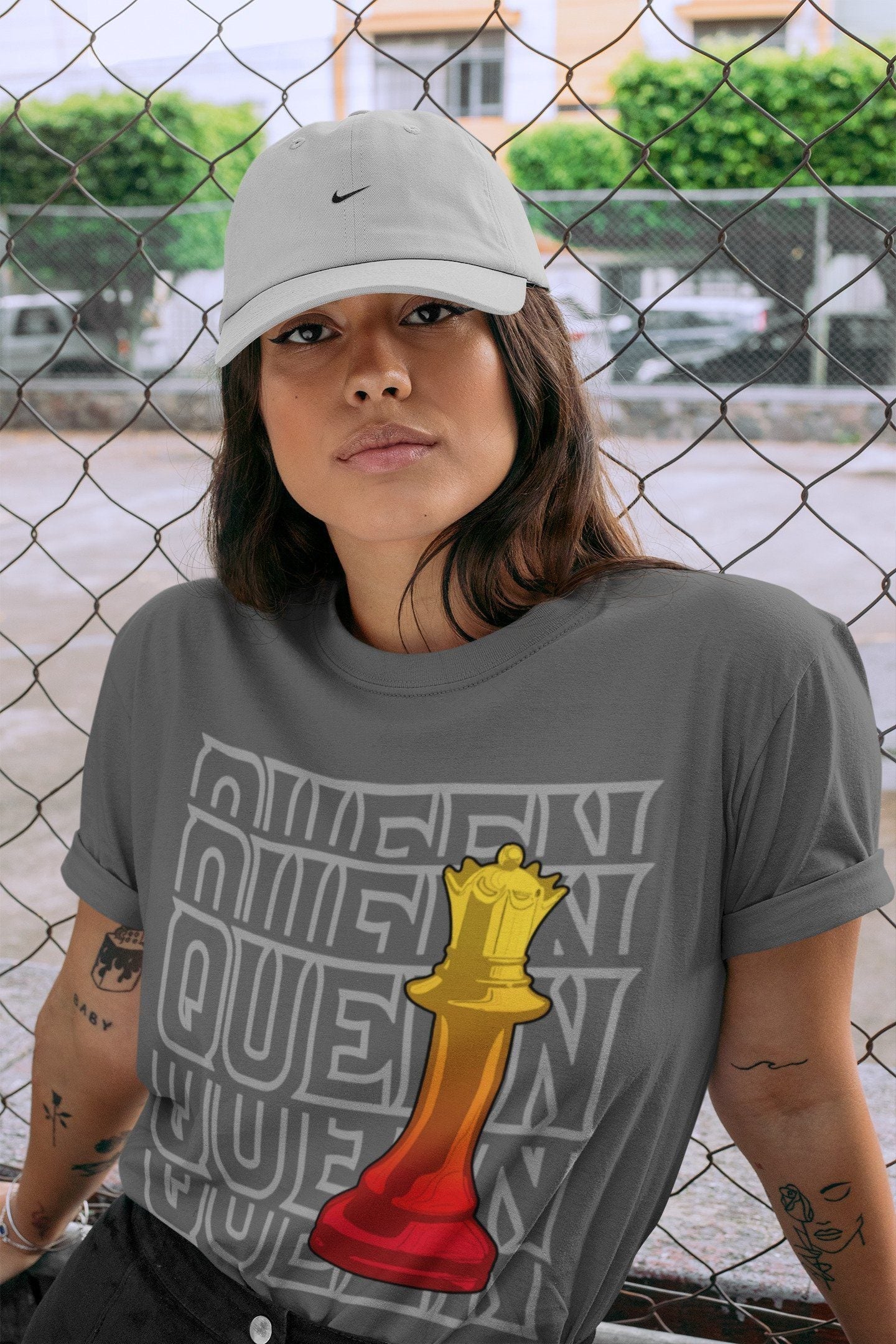 Queen Unisex Tops - Air Jordan 3 Cool Grey