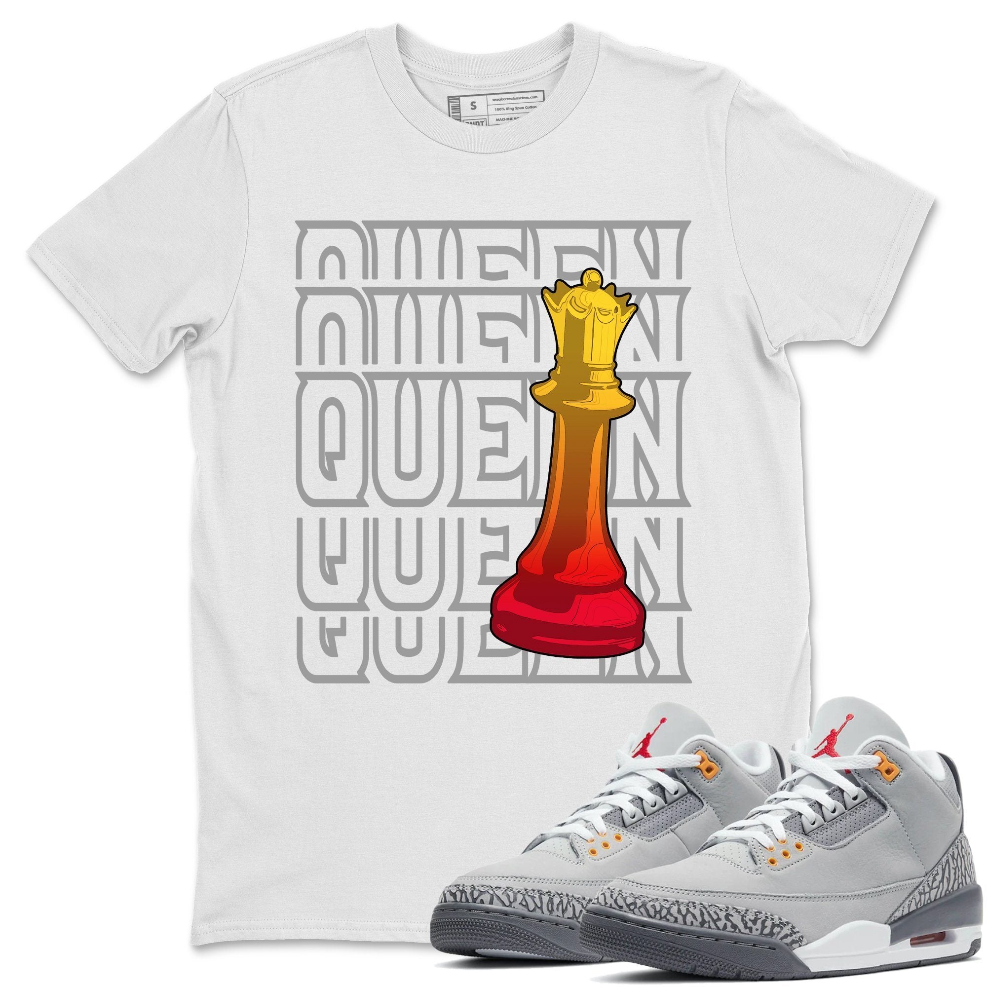 Queen Unisex Tops - Air Jordan 3 Cool Grey