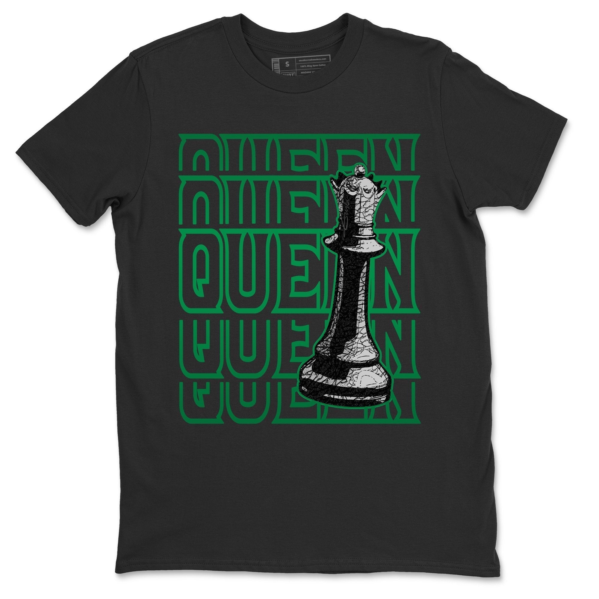 Queen Unisex Tops - Air Jordan 3 Pine Green