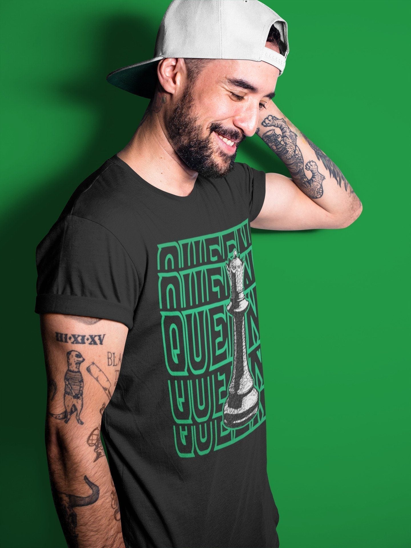Queen Unisex Tops - Air Jordan 3 Pine Green