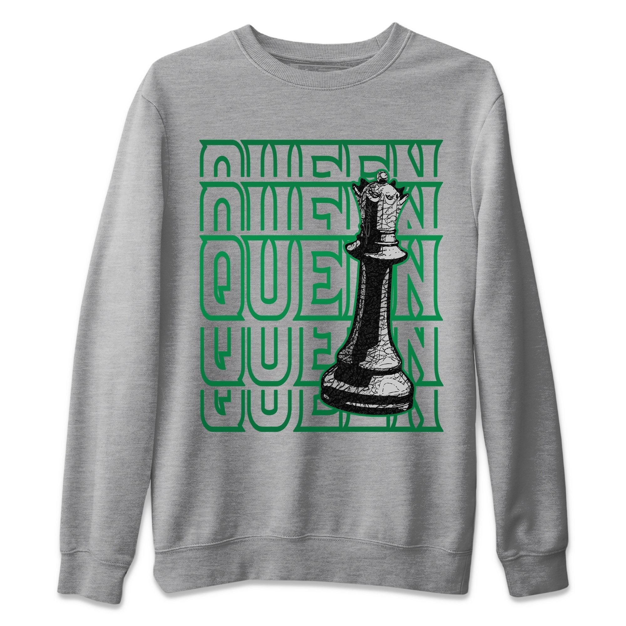 Queen Unisex Tops - Air Jordan 3 Pine Green