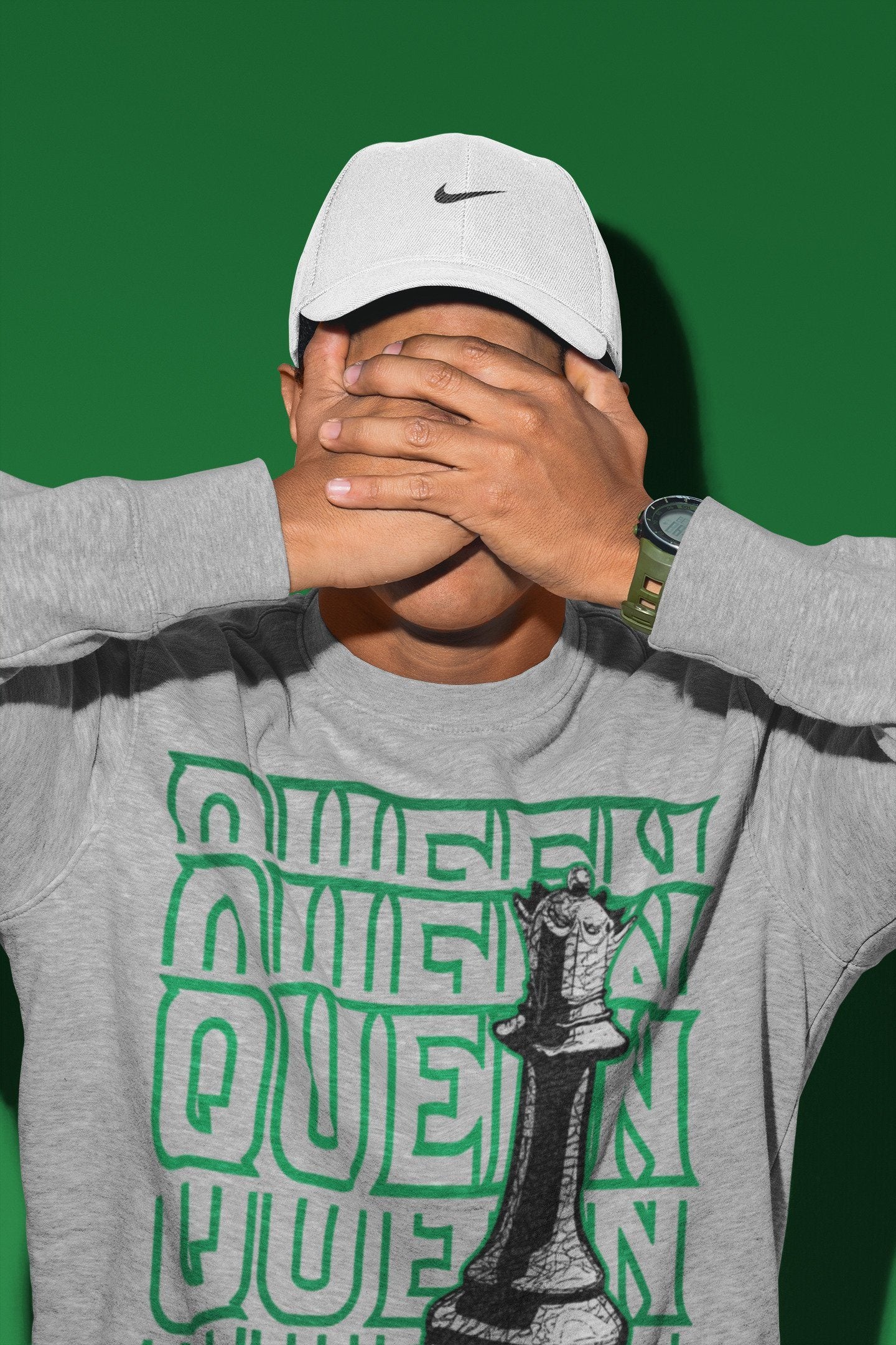 Queen Unisex Tops - Air Jordan 3 Pine Green