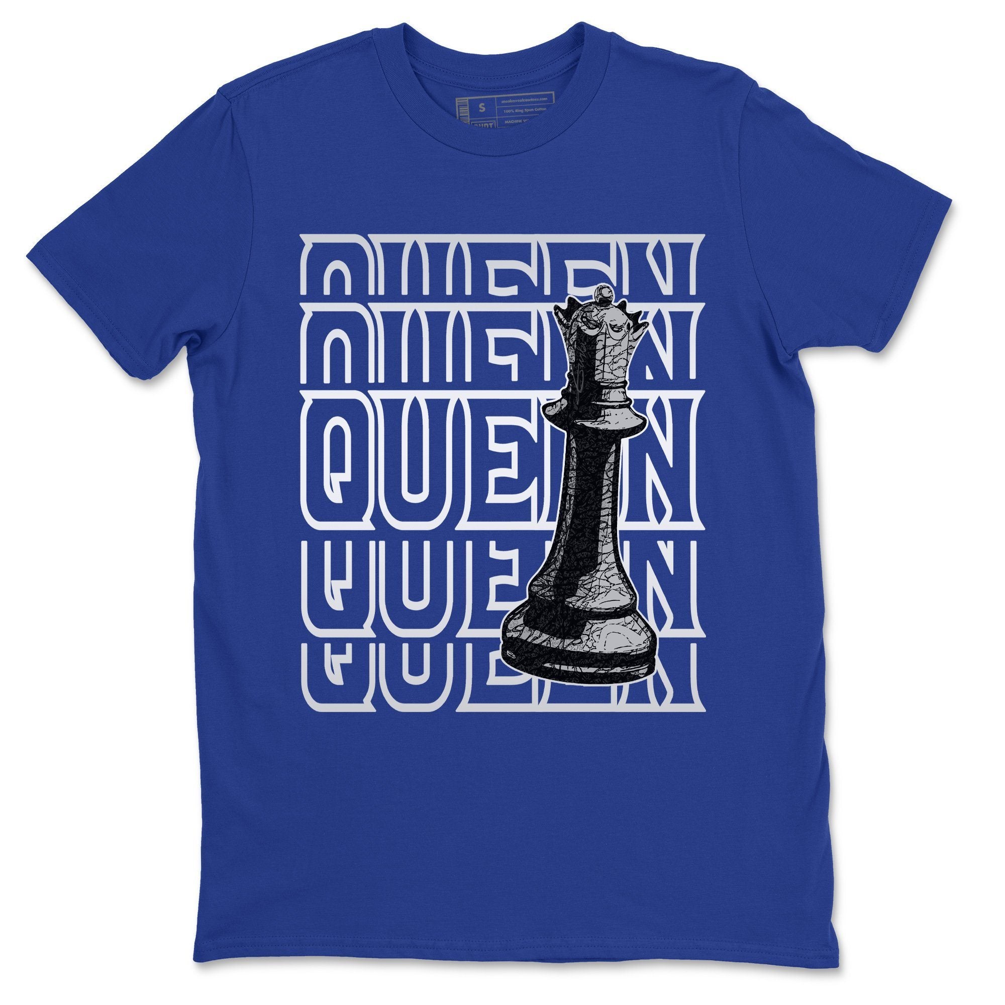 Queen Unisex Tops - Air Jordan 3 Racer Blue