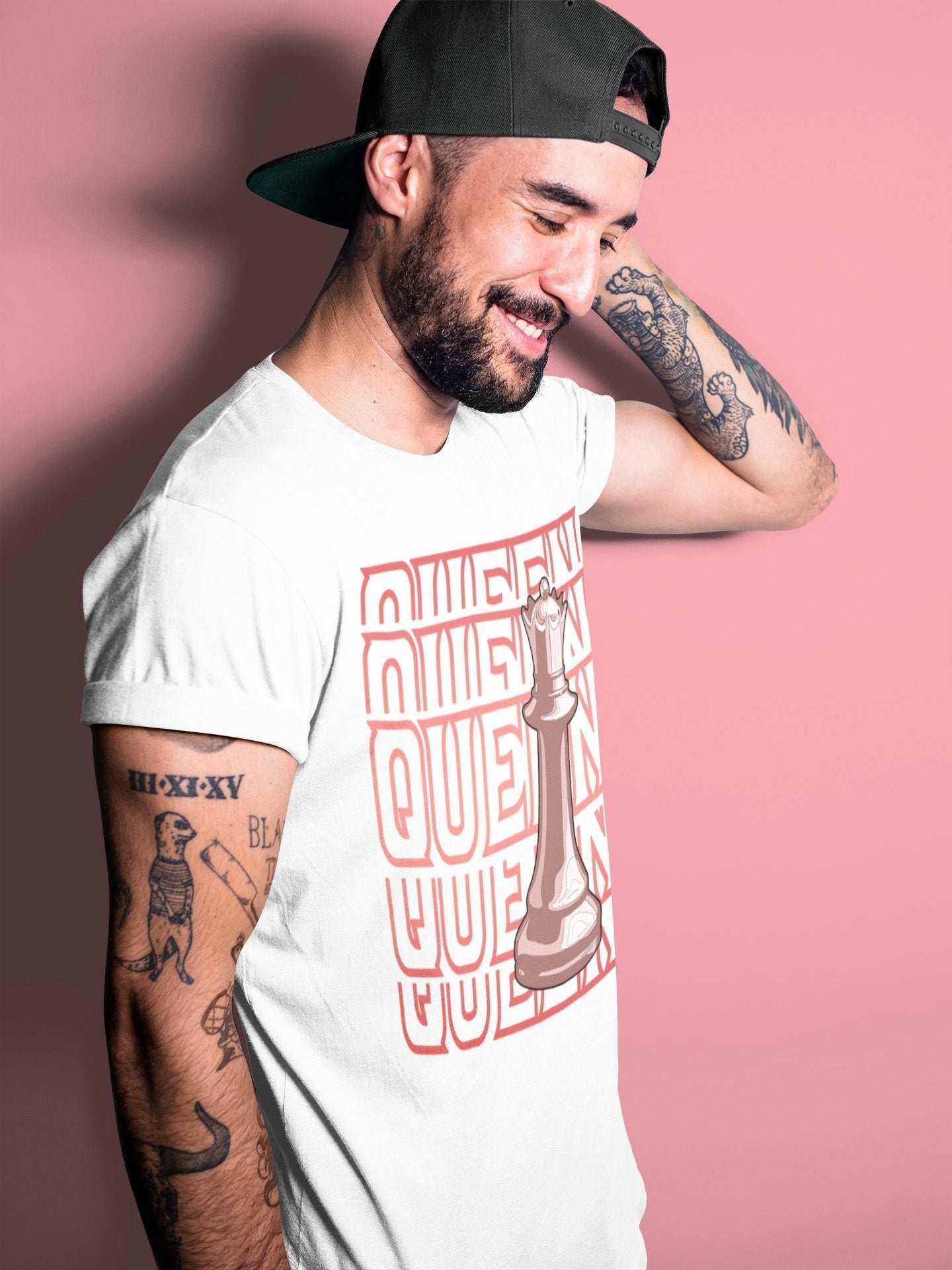 Queen Unisex Tops - Air Jordan 3 Rust Pink