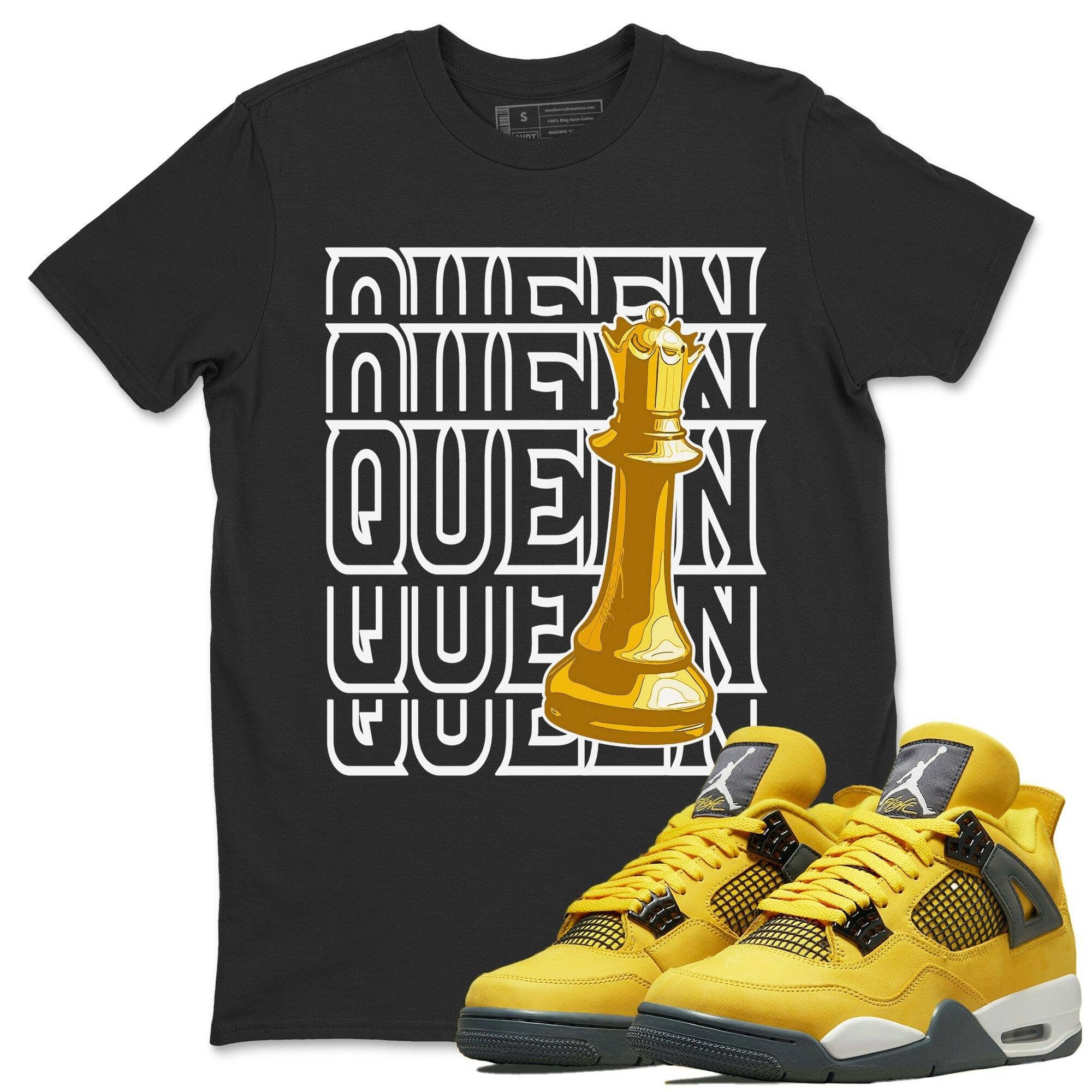 Queen Unisex Tops - Air Jordan 4 Lightning