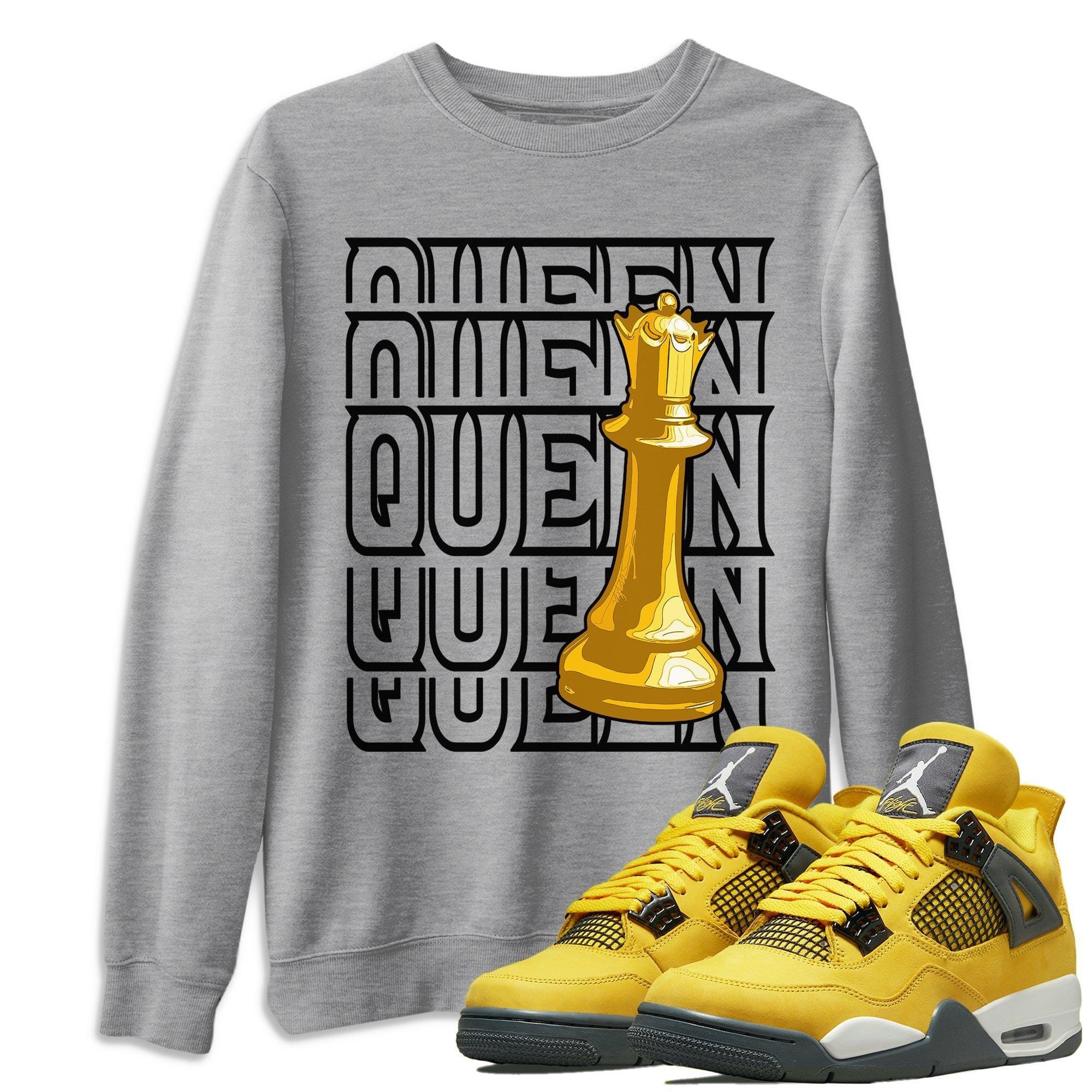 Queen Unisex Tops - Air Jordan 4 Lightning