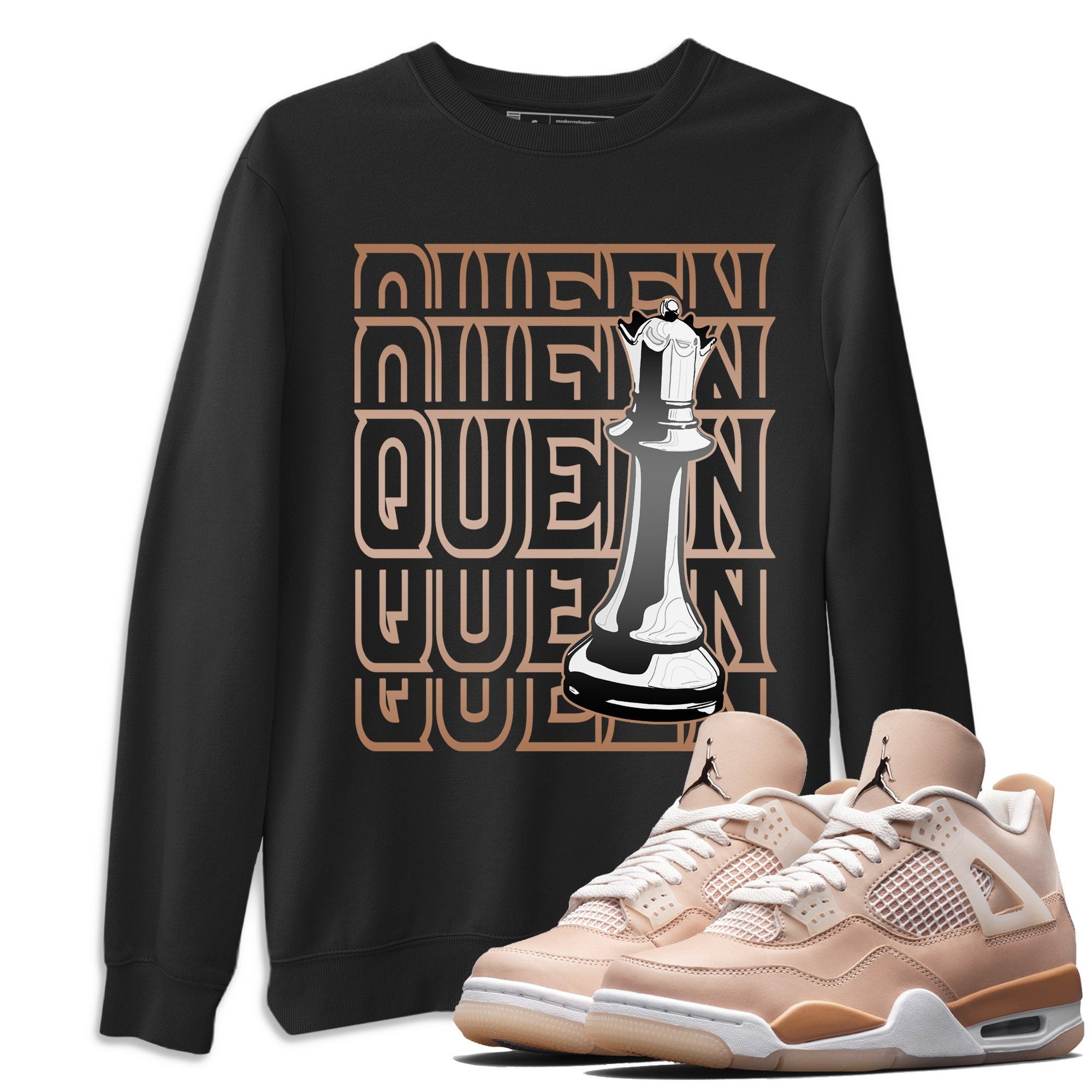 Queen Unisex Tops - Air Jordan 4 Shimmer