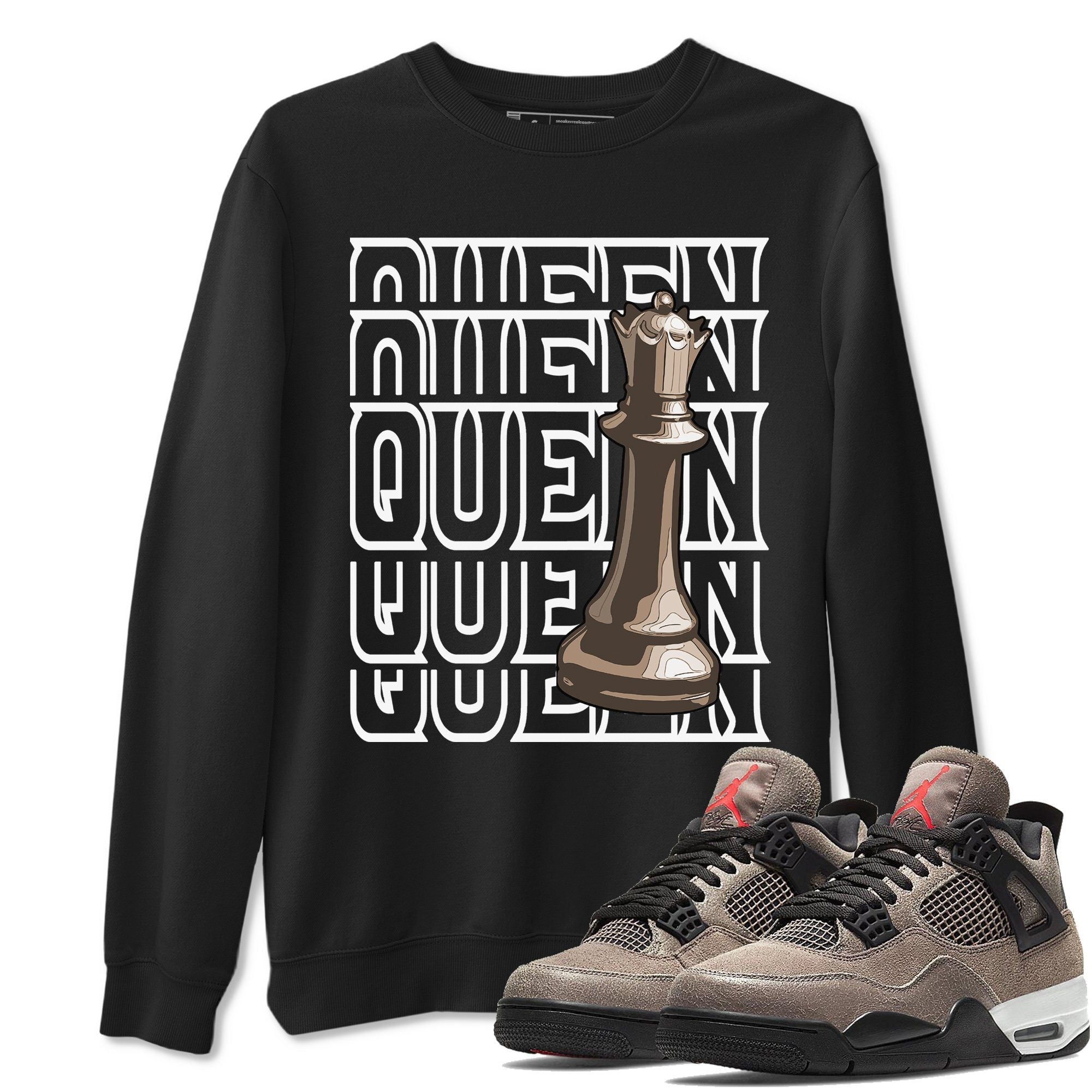 Queen Unisex Tops - Air Jordan 4 Taupe Haze