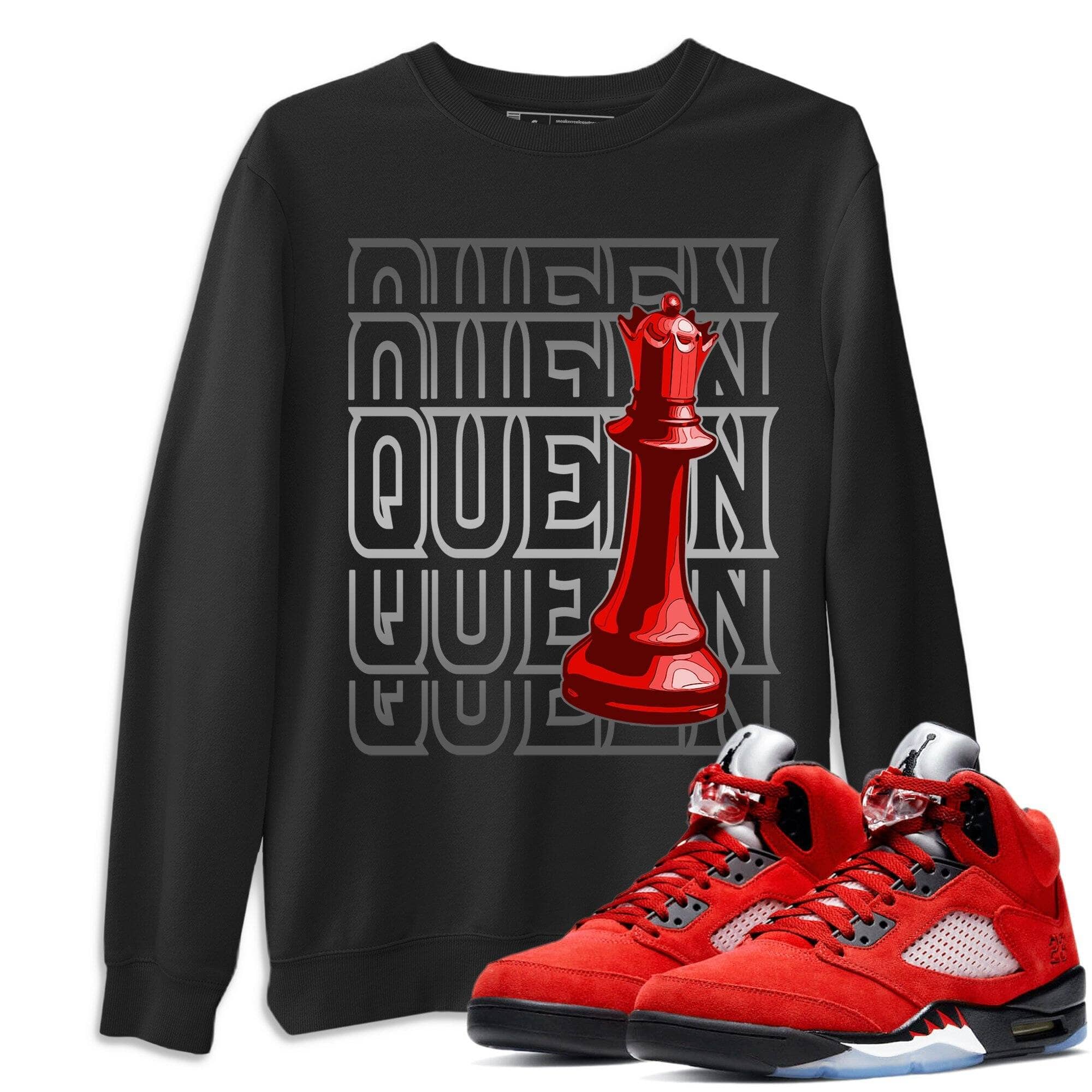 Queen Unisex Tops - Air Jordan 5 Raging Bull