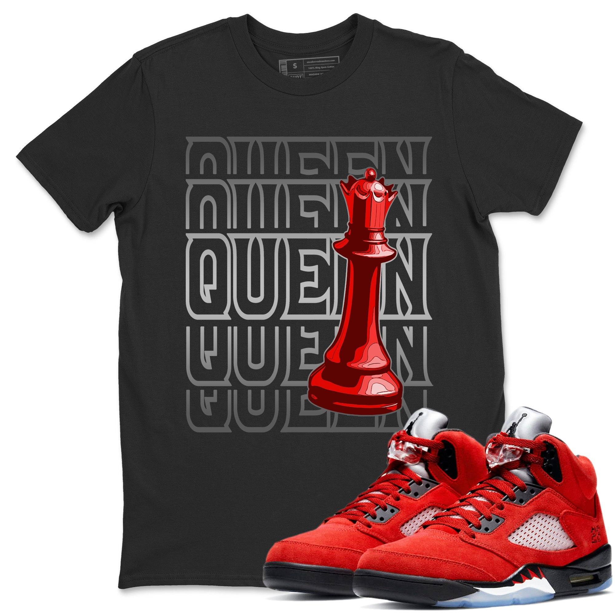 Queen Unisex Tops - Air Jordan 5 Raging Bull