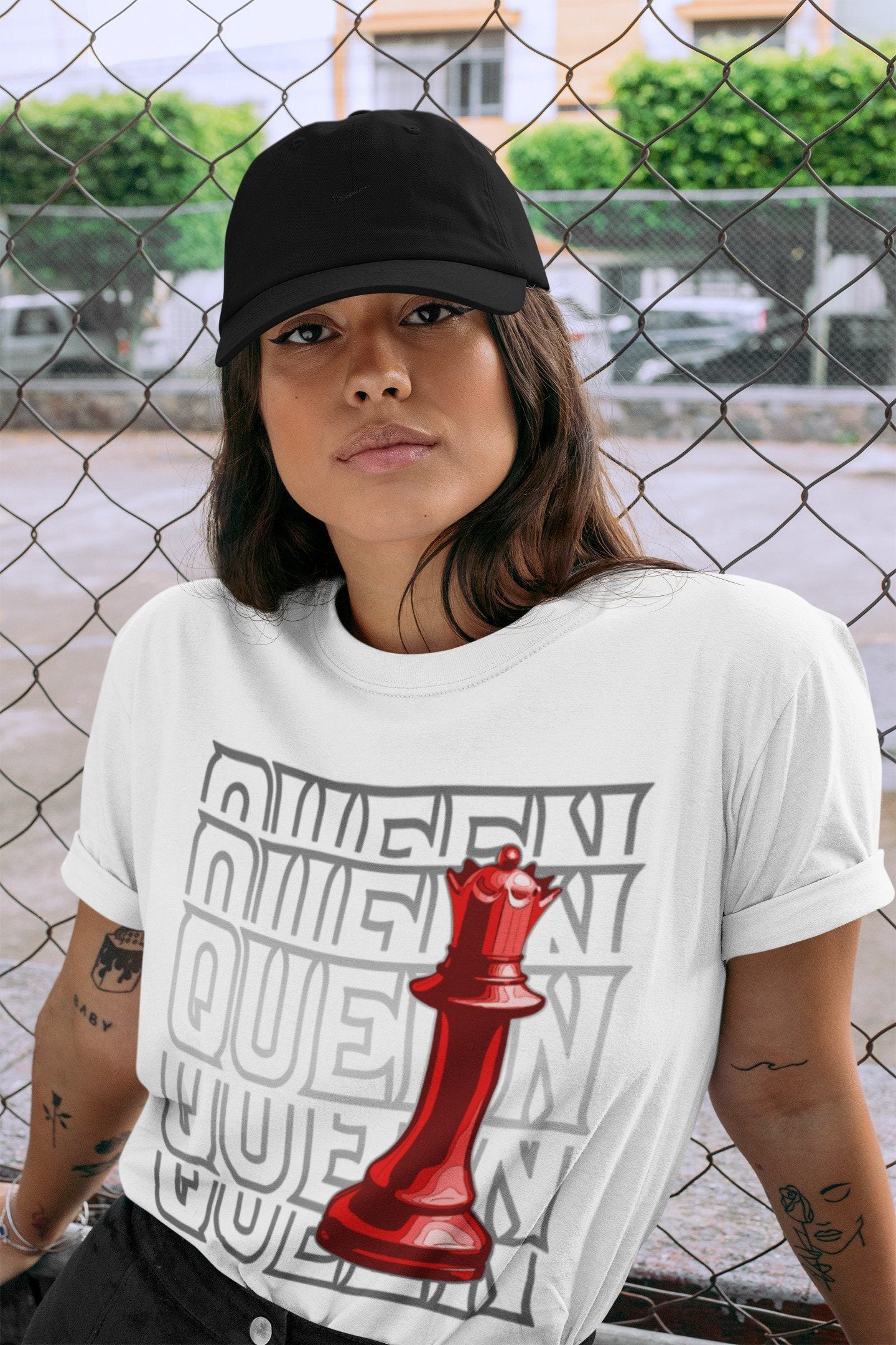 Queen Unisex Tops - Air Jordan 5 Raging Bull