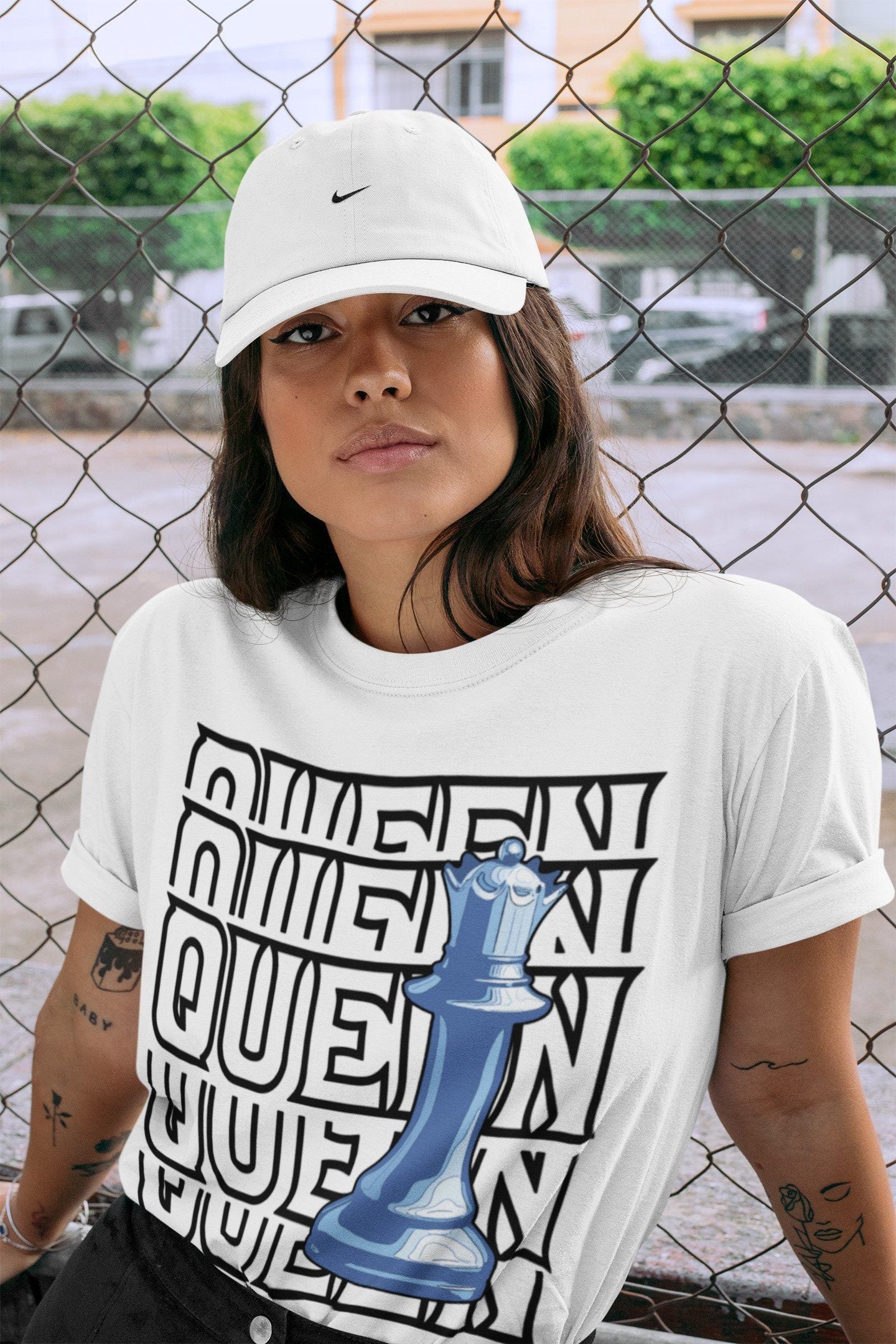 Queen Unisex Tops - Air Jordan 1 University Blue