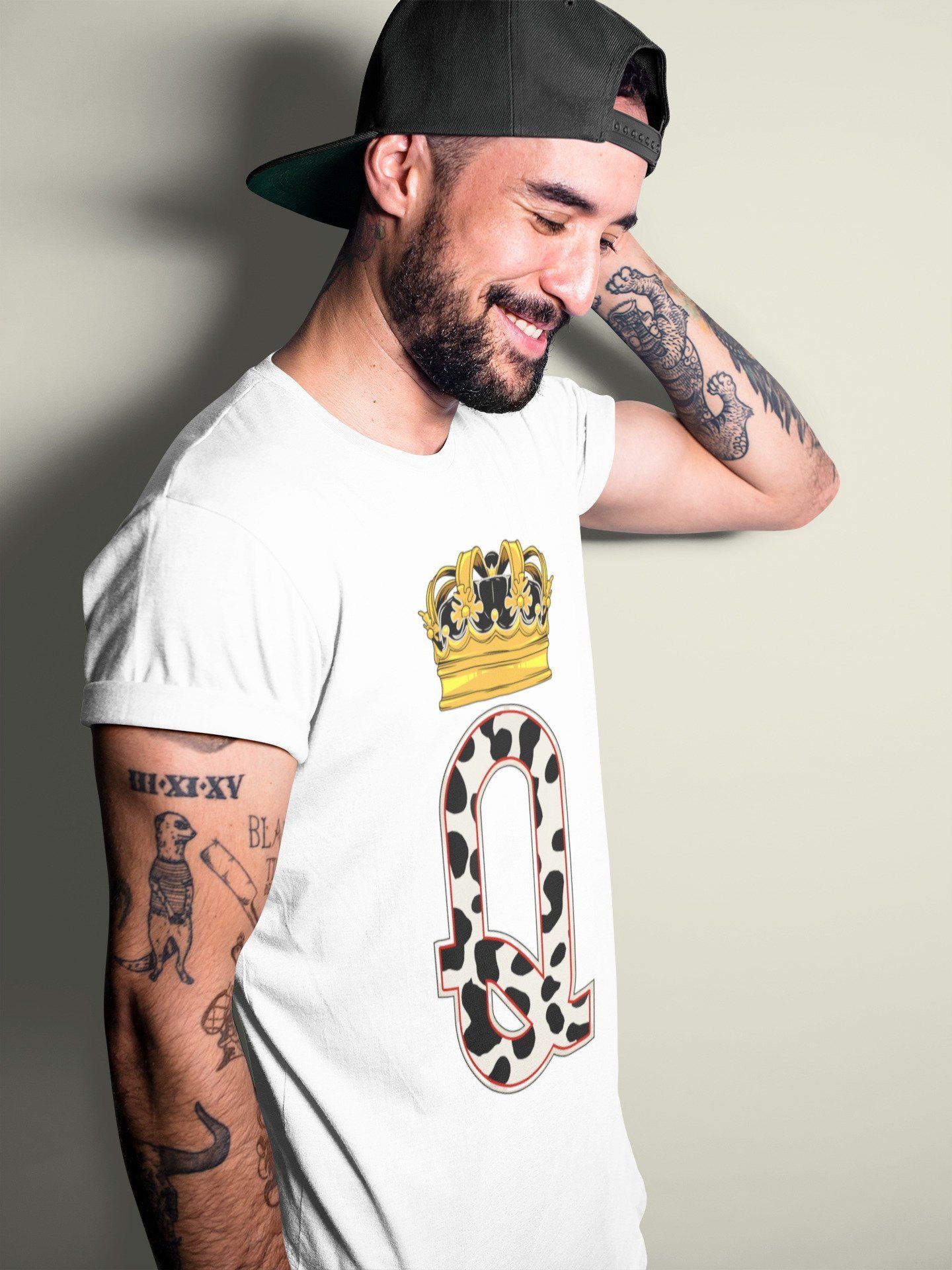 Queen Crown Unisex Tops - Air Jordan 11 Animal Instinct