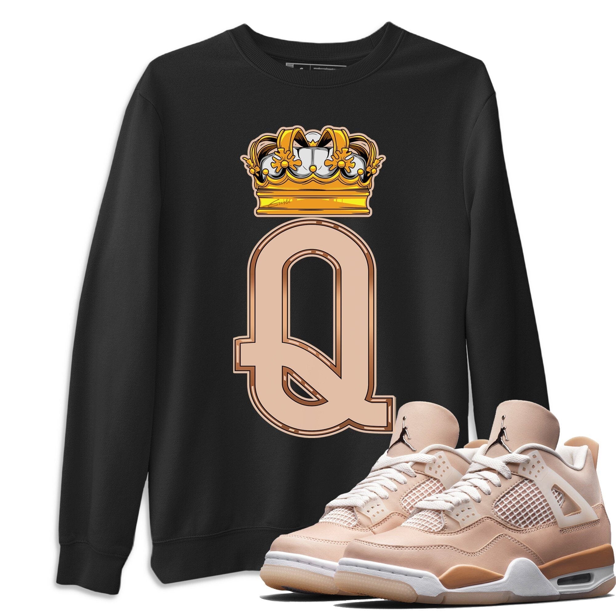 Queen Crown Unisex Tops - Air Jordan 4 Shimmer