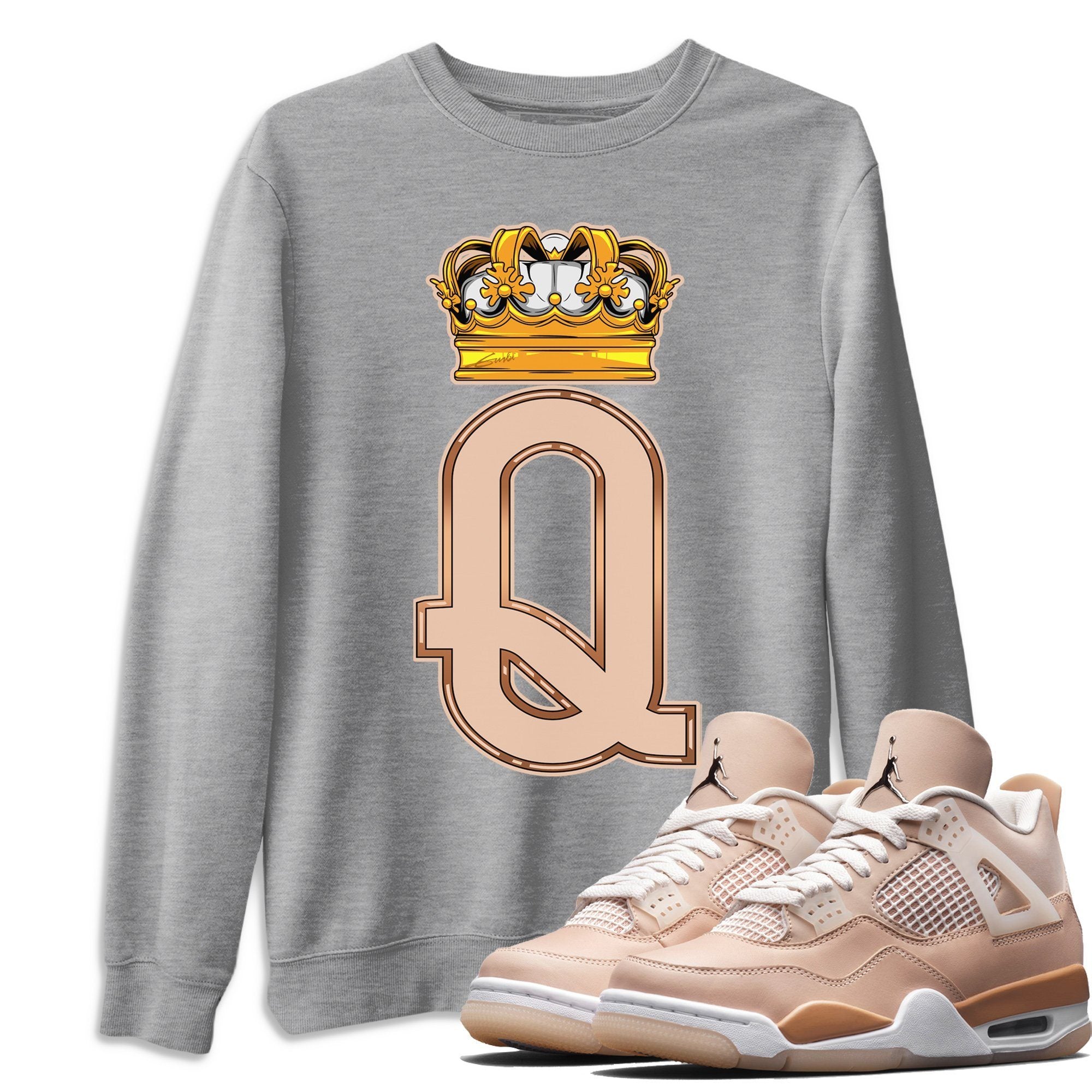 Queen Crown Unisex Tops - Air Jordan 4 Shimmer