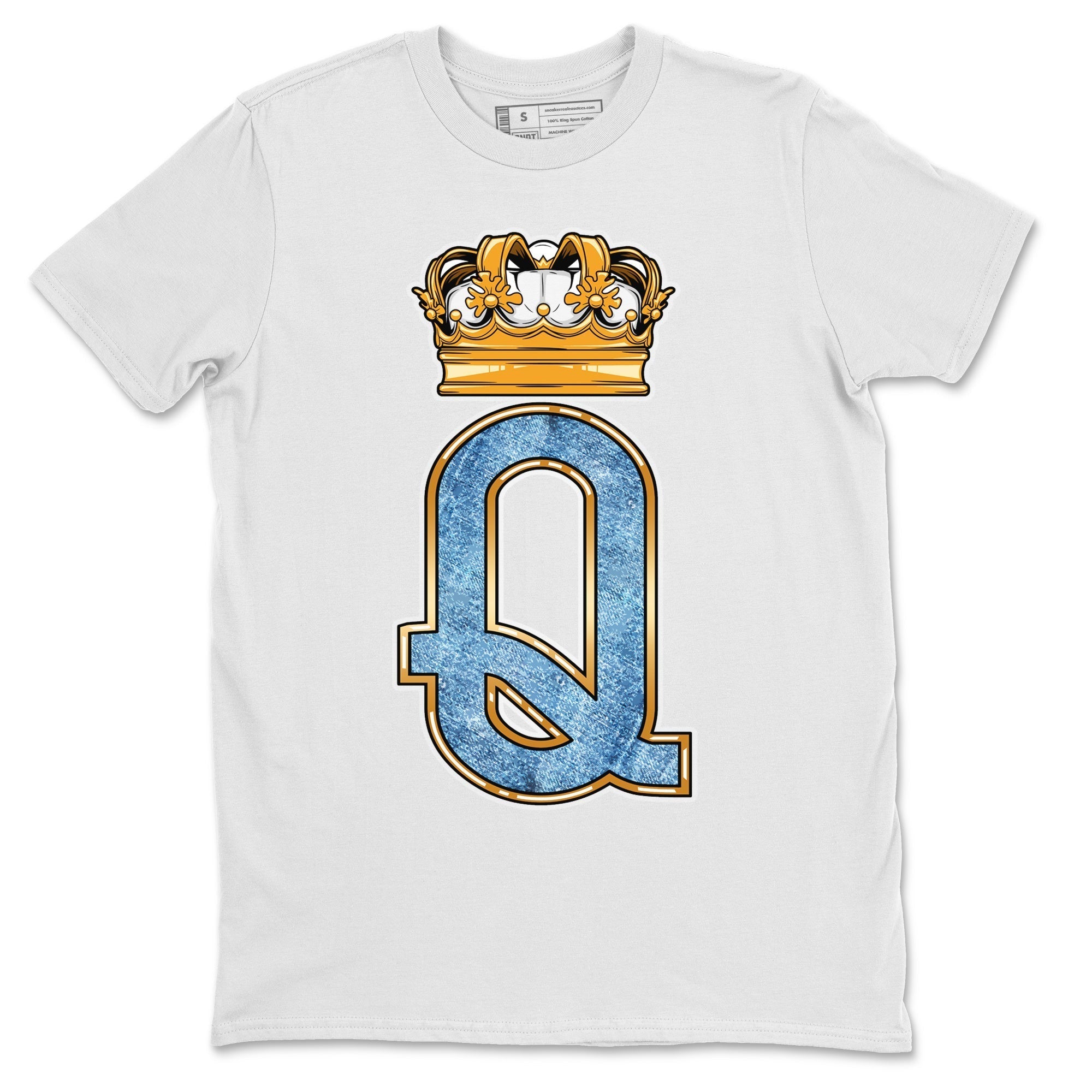 Queen Crown Unisex Tops - Air Jordan 1 Denim