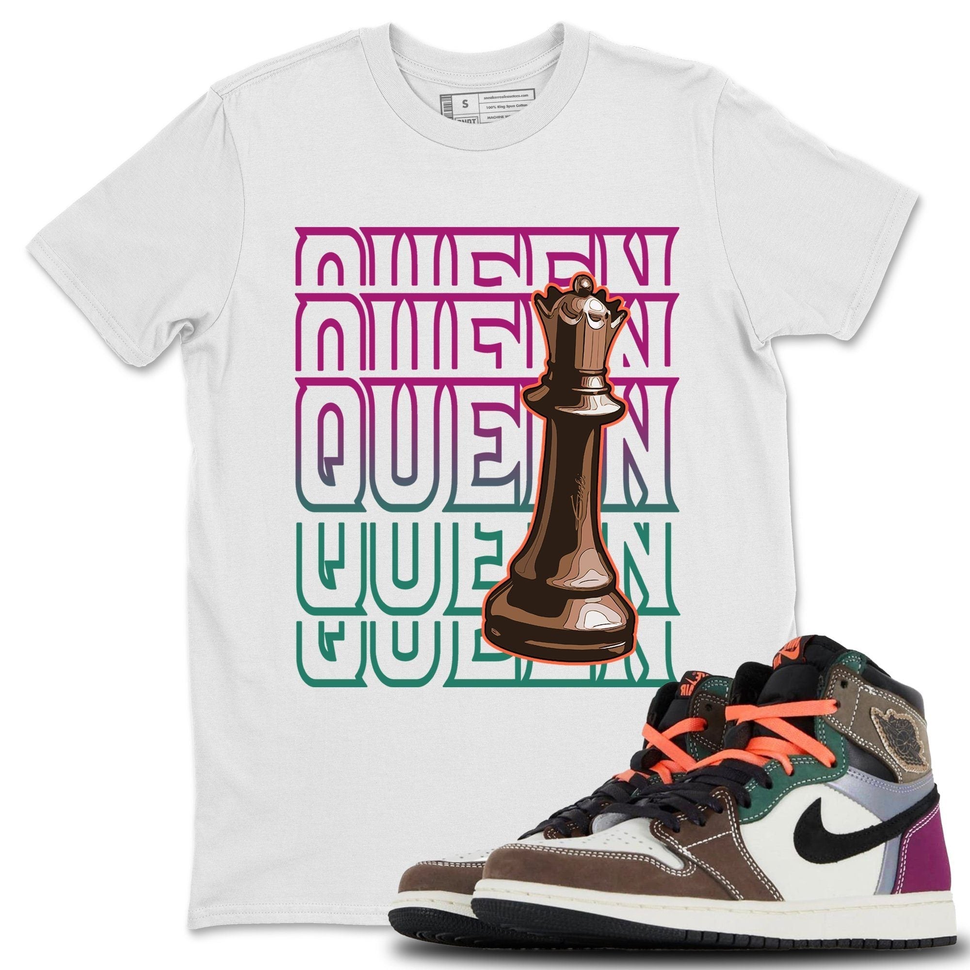 Queen Unisex Tops - Air Jordan 1 Hand Crafted