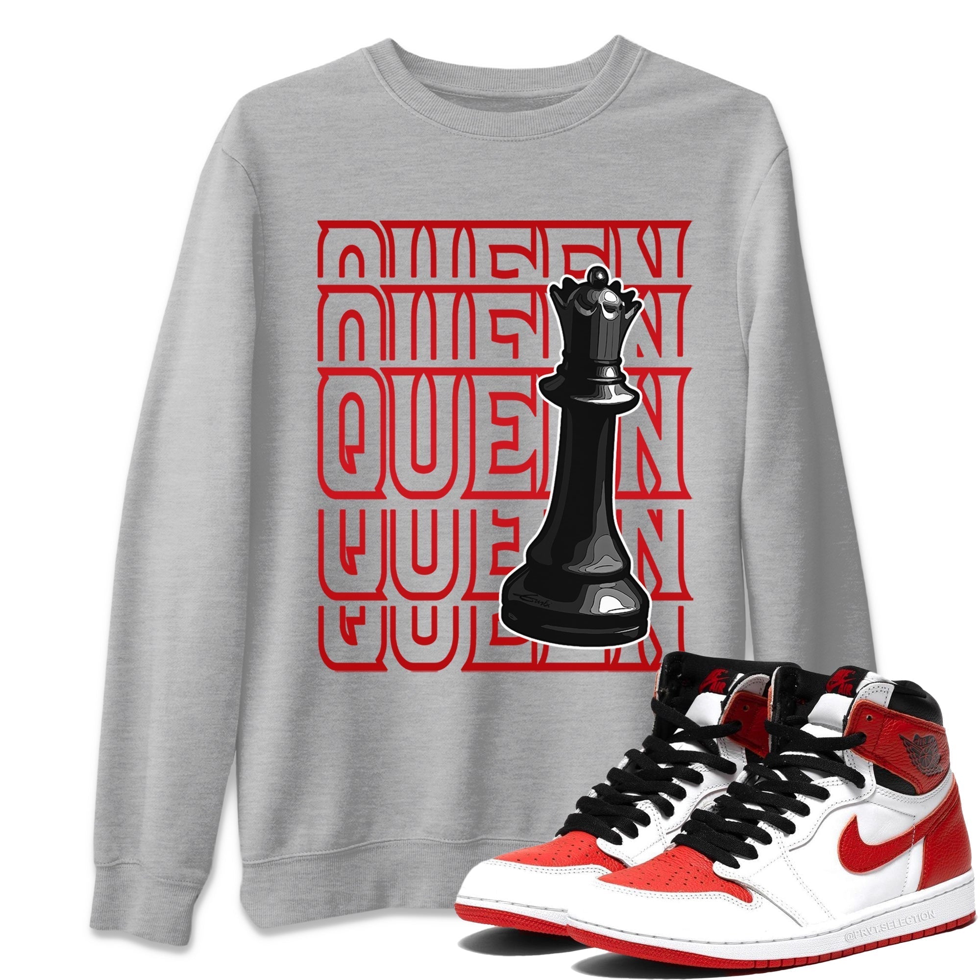 Queen Unisex Tops - Air Jordan 1 Heritage
