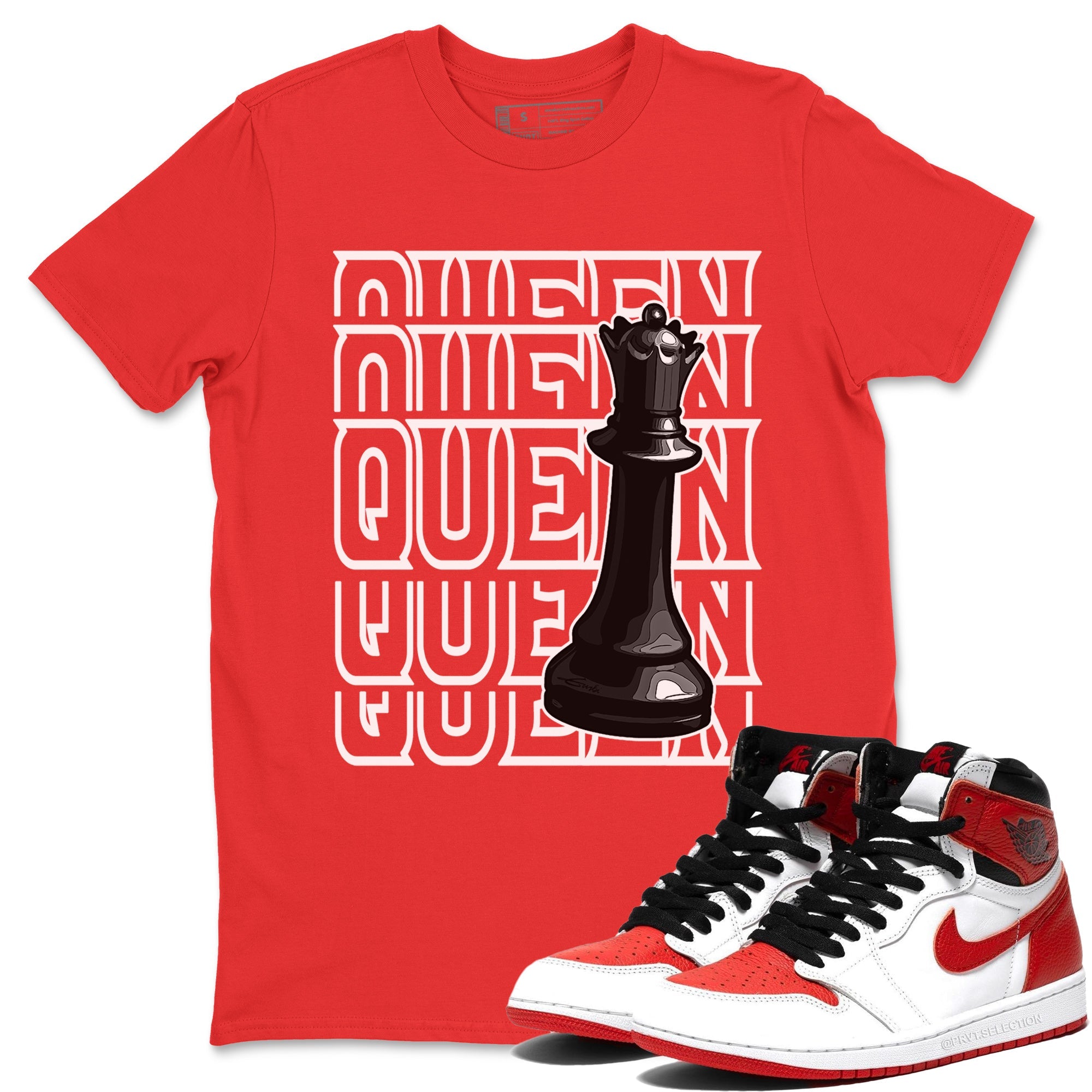 Queen Unisex Tops - Air Jordan 1 Heritage