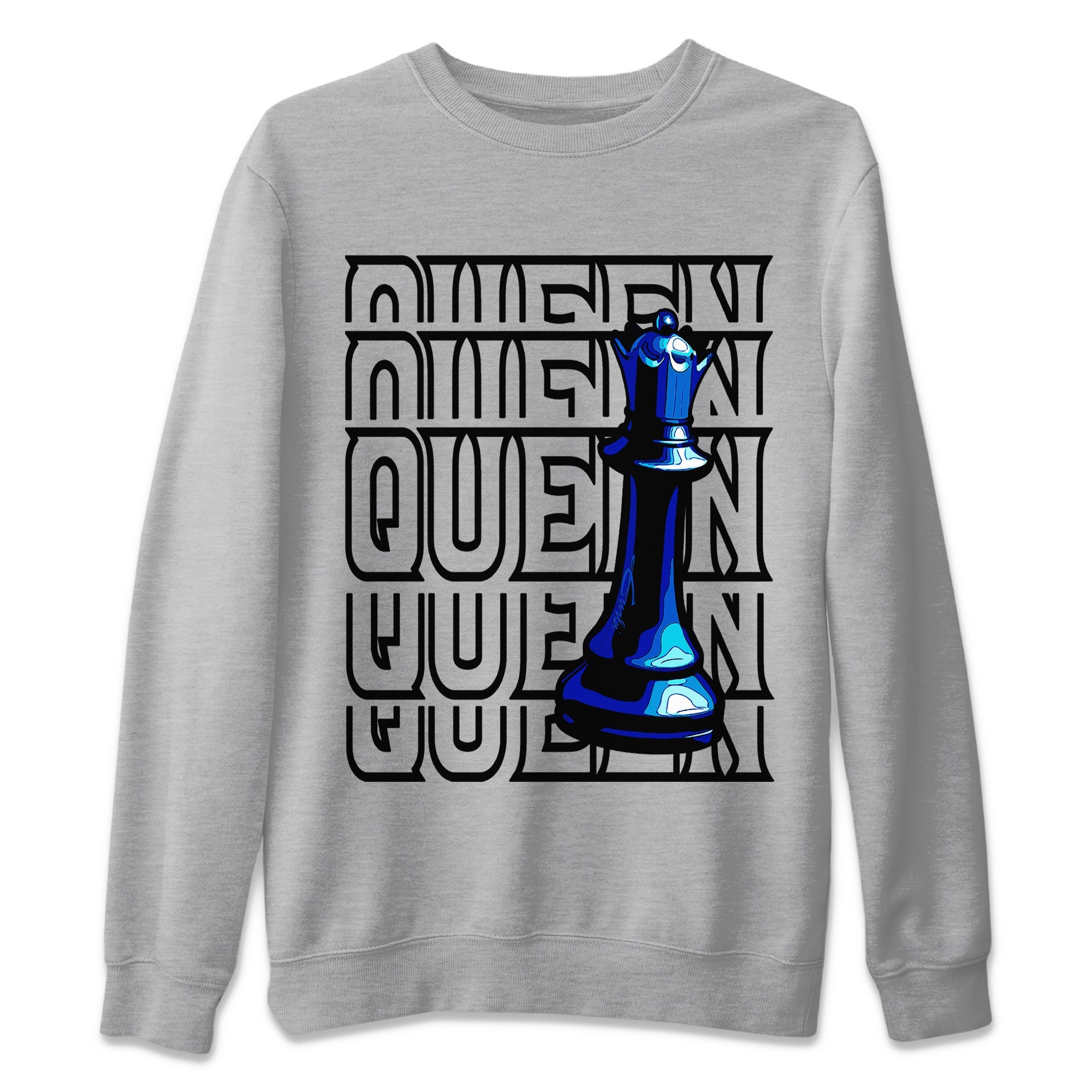 Queen Unisex Tops - Air Jordan 12 Hyper Royal