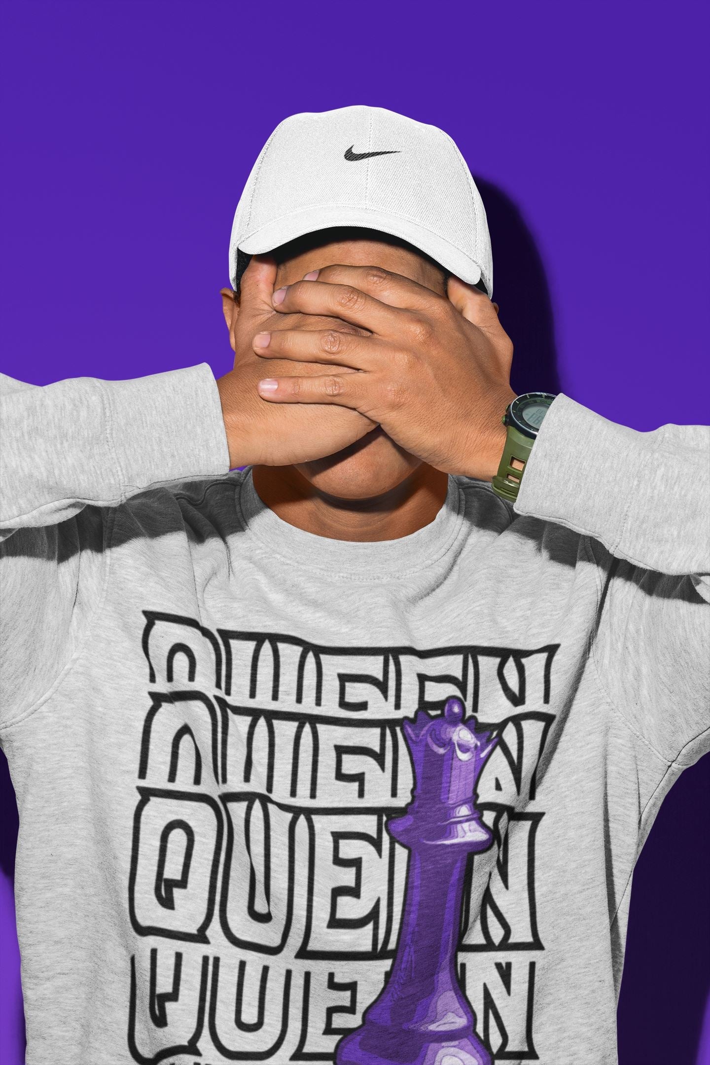 Queen Unisex Tops - Air Jordan 13 Court Purple