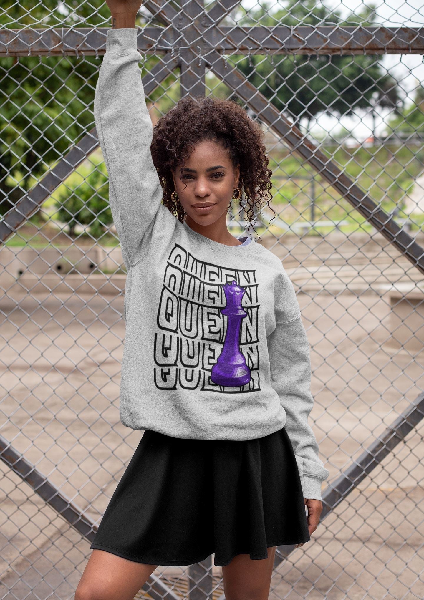 Queen Unisex Tops - Air Jordan 13 Court Purple