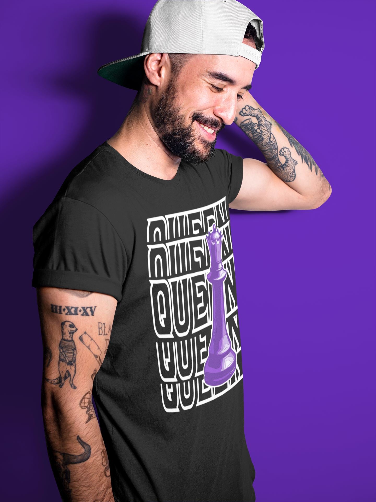 Queen Unisex Tops - Air Jordan 13 Court Purple