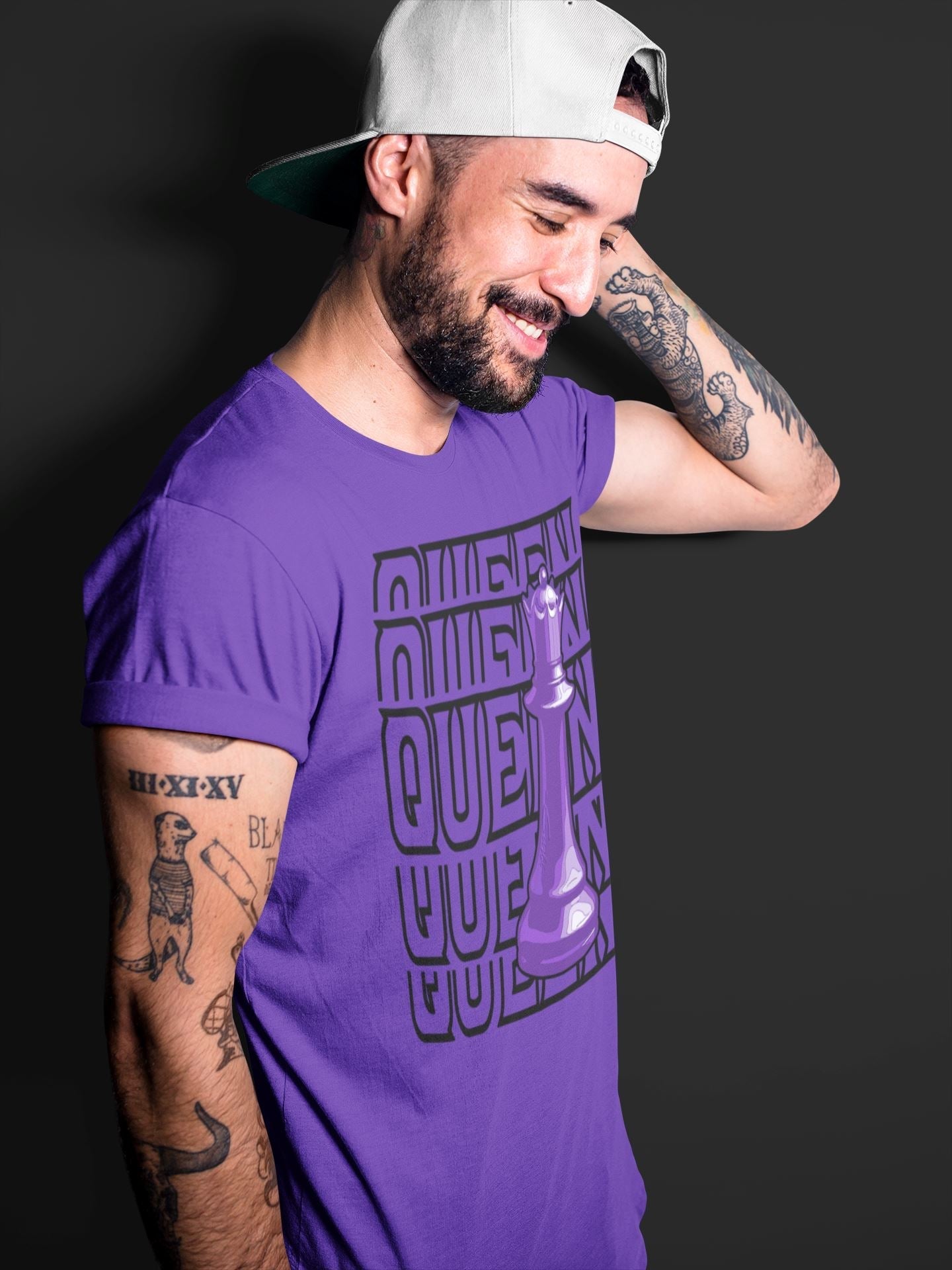 Queen Unisex Tops - Air Jordan 13 Court Purple