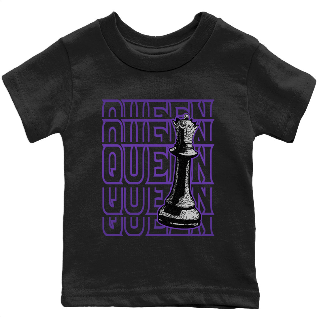 Queen Kids Tops - Air Jordan 3 Dark Iris