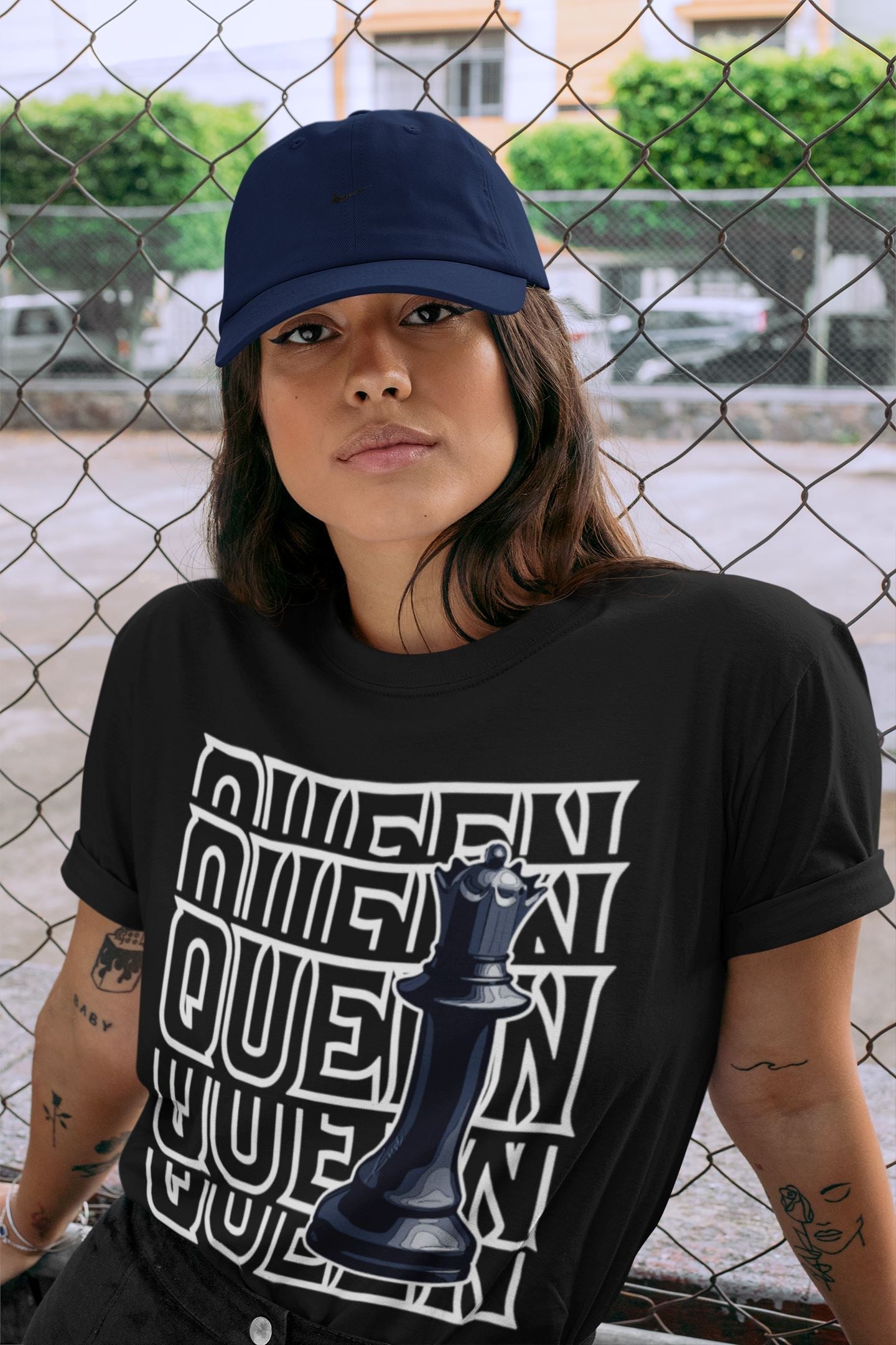Queen Unisex Tops - Air Jordan 6 Midnight Navy